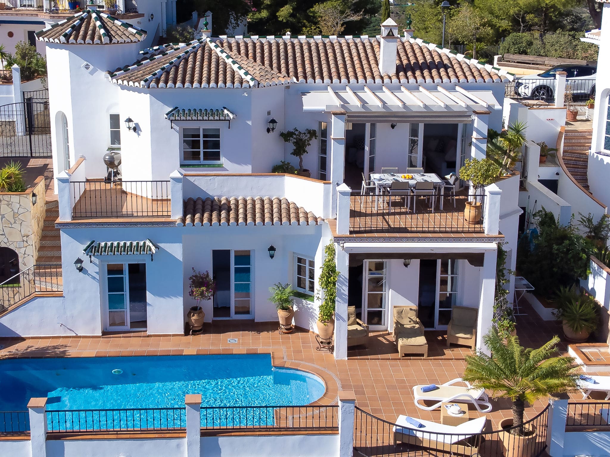 Casa Levante Frigiliana: Stunning 4-Bedroom Private Pool Villa with Panoramic Mediterranean Views Near Nerja Costa del Sol
