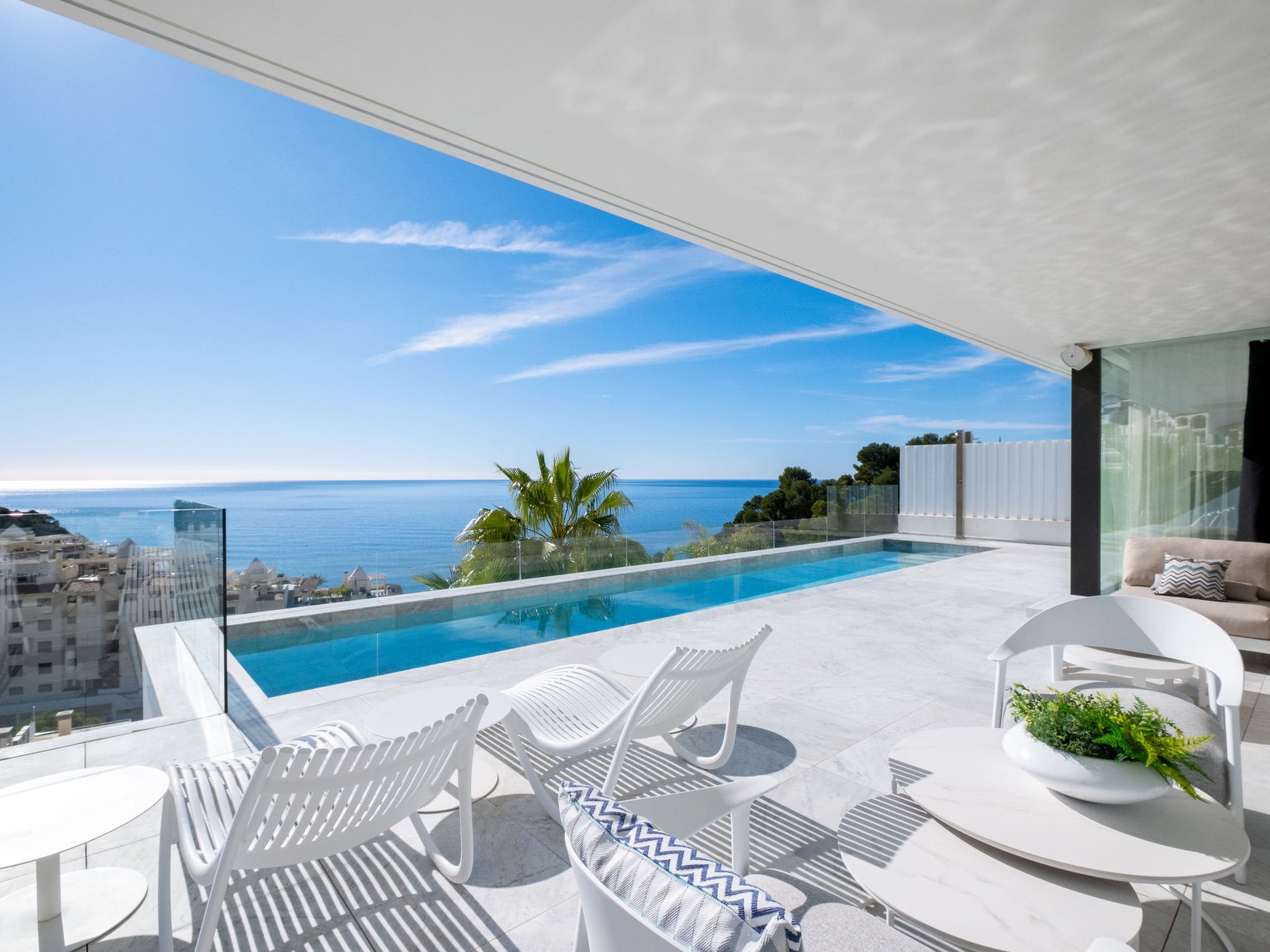 Casa Mascarat Altea: Modern 3-Bedroom Luxury Villa with Private Pool and Panoramic Sea Views on Costa Blanca