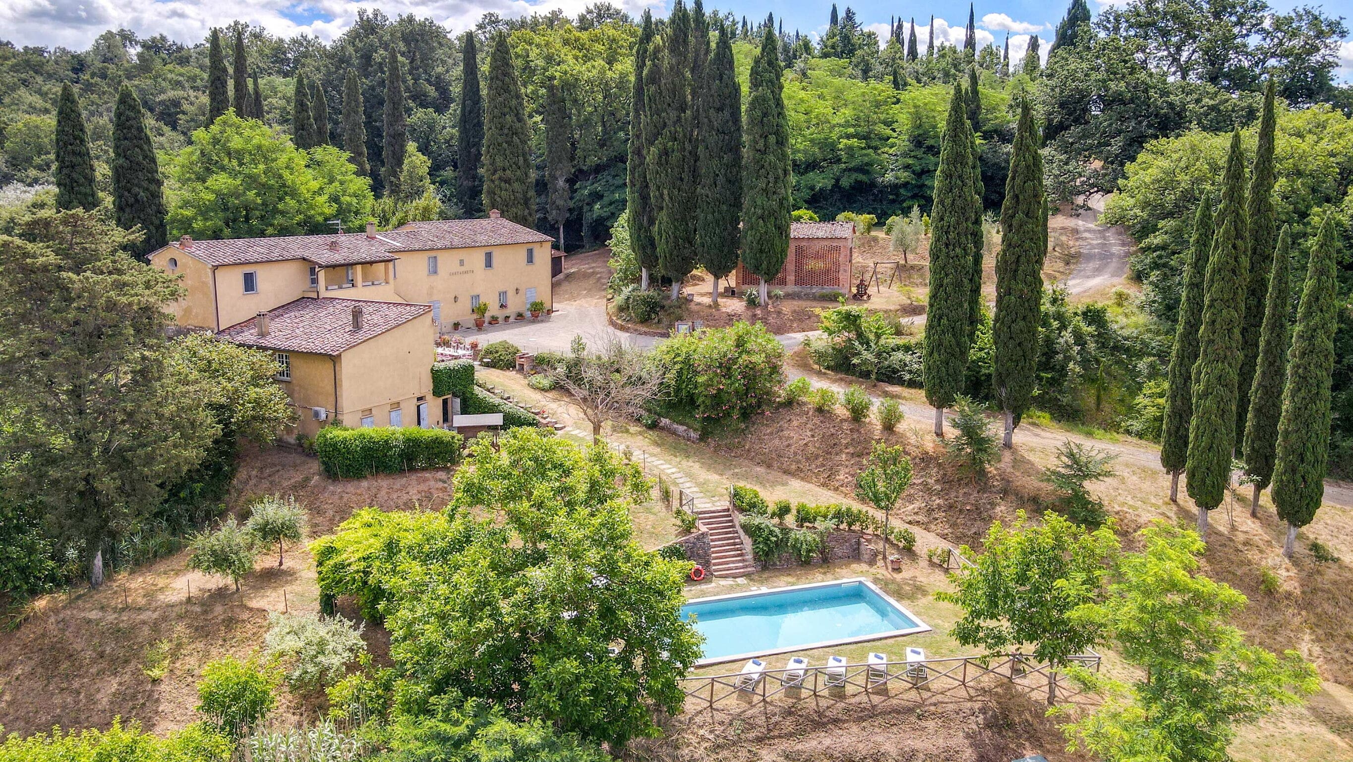 Casa Montanina San Miniato: Luxury 5-Bedroom Apartment with Seaview, San Miniato