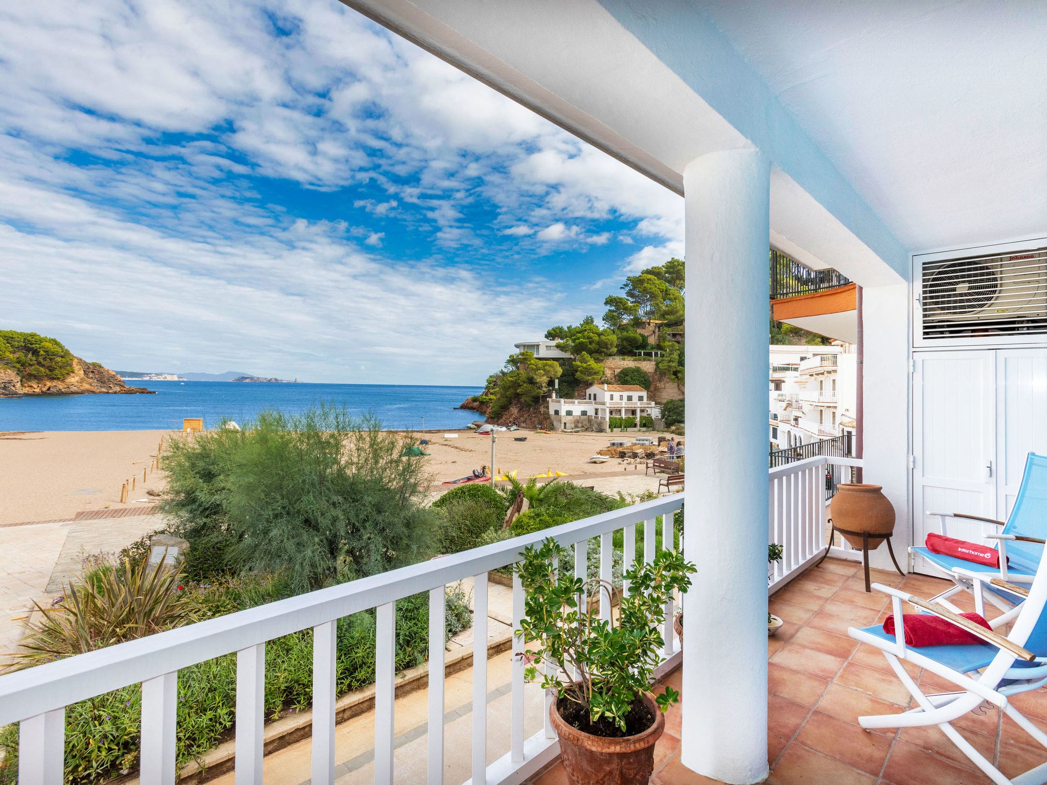 Casa Palafrugell Begur: Stunning 3-Bedroom Beachfront Apartment with Sea Views and Direct Beach Access in Costa Brava Spain