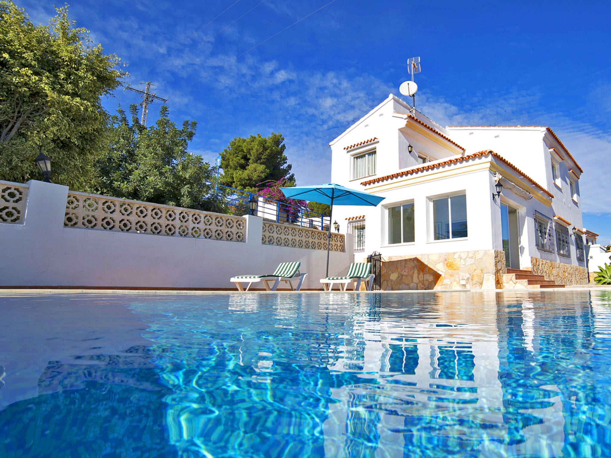 Casa Penon Benissa: Spacious 4-Bedroom Family Villa with Private Pool Near Fustera Beach Costa Blanca