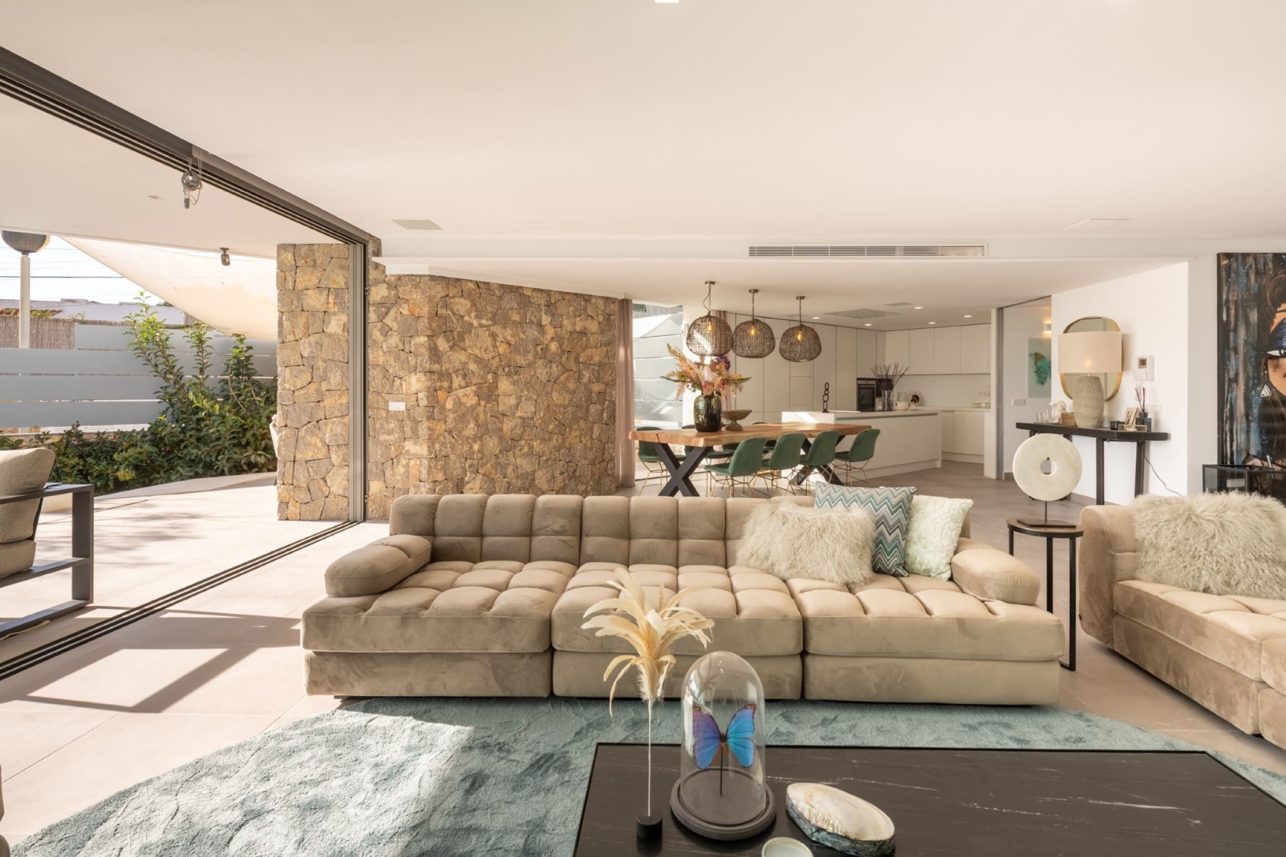 Casa Sa Talaia Talamanca Talamanca: 4-Bedroom Luxury Apartment with Private Pool and Sea Views, Ibiza