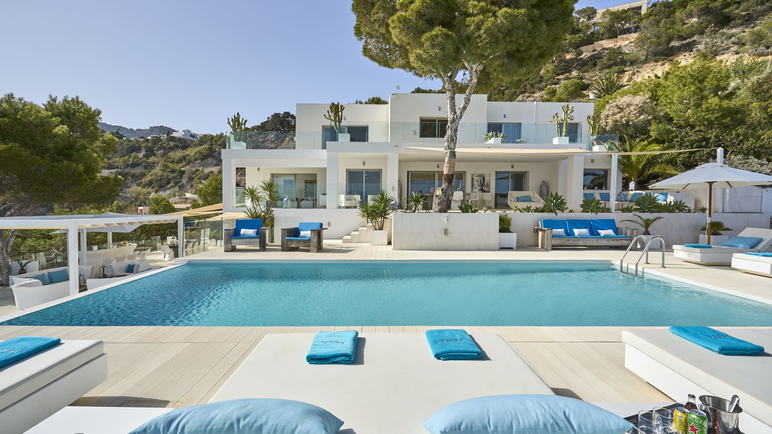 Casa Sabina Es Cubells Es Cubells 6: Luxury 6-Bedroom Apartment with Seaview and Pool, Es Cubells, Ibiza