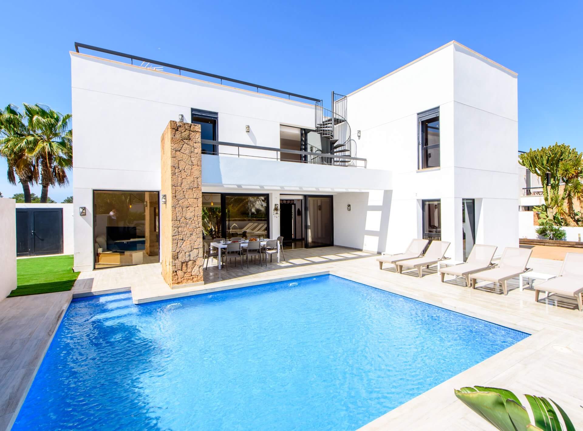 Casa Sabina Ibiza Ibiza 3: Luxury 4-Bedroom Villa with Private Pool, Ibiza