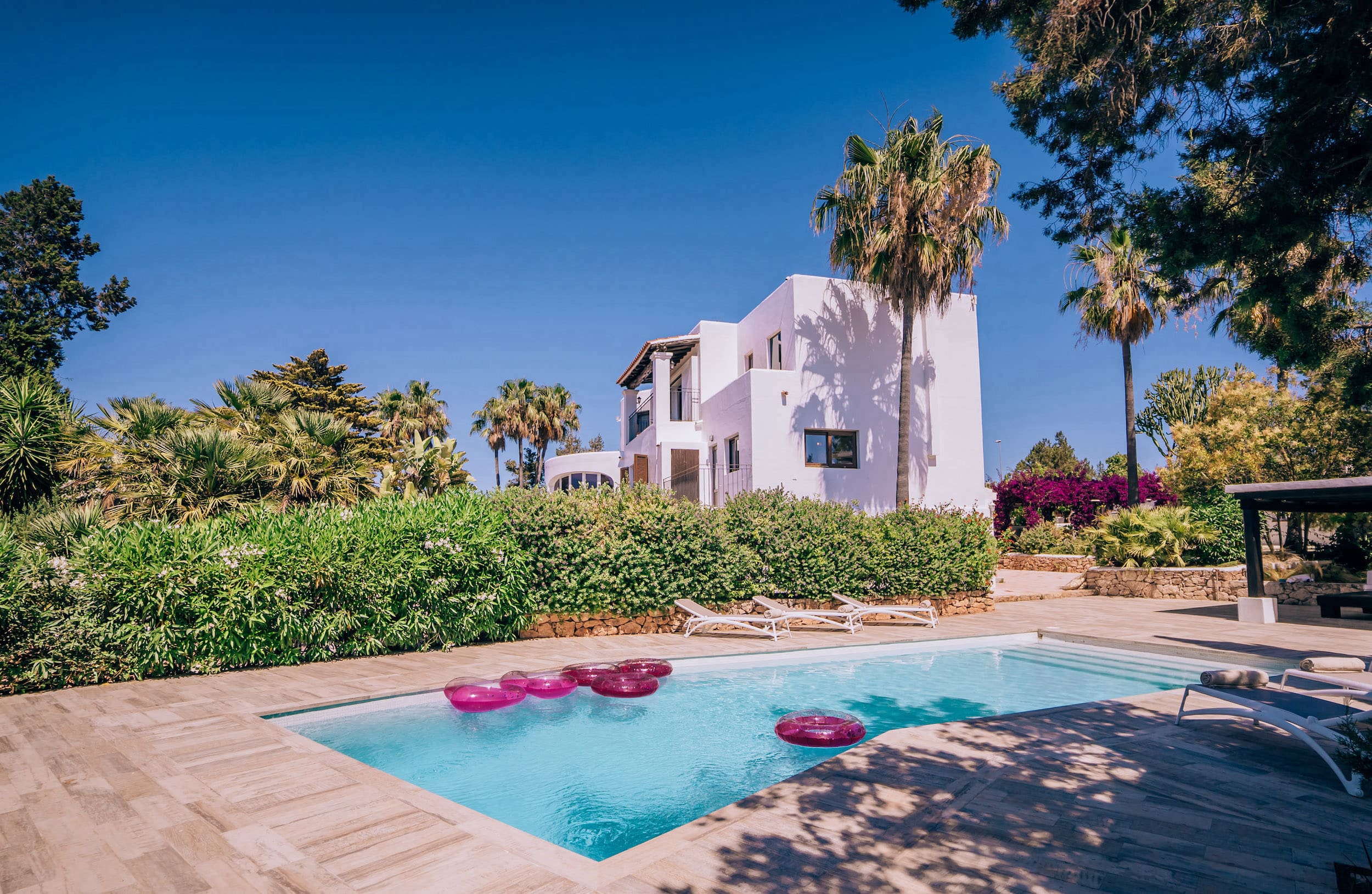 Casa Sabina Ibiza Ibiza: Luxury 6-Bedroom Apartment with Seaview and Pool, Ibiza