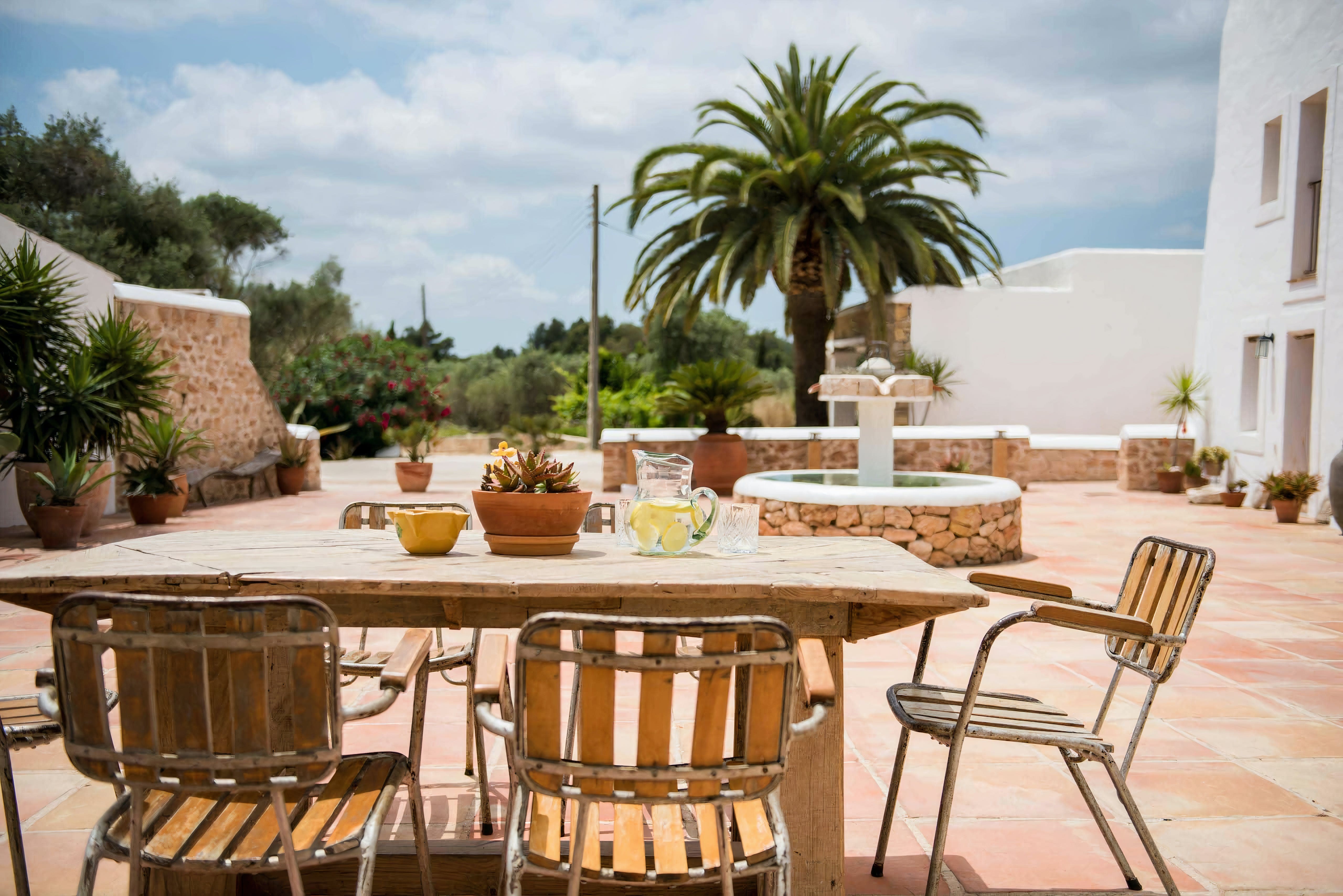 Casa Sabina Santa Gertrudis Santa Gertrudis de Fruitera 2: 6-Bedroom Apartment with Pool and Seaview, Santa Gertrudis de Fruitera