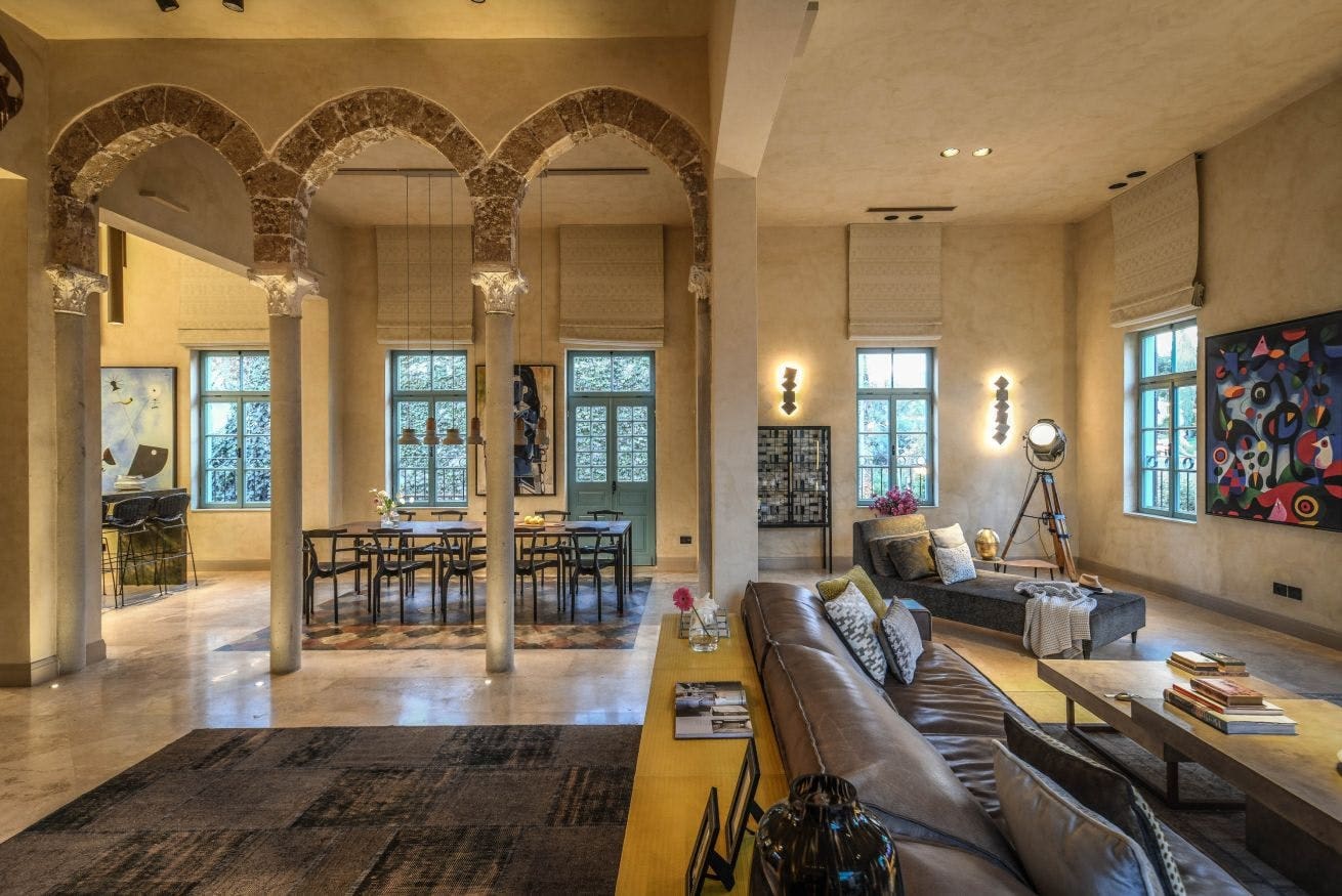 Casa Shabazi Jaffa: Spacious 3-Bedroom Apartment with Sea Views, Old Jaffa