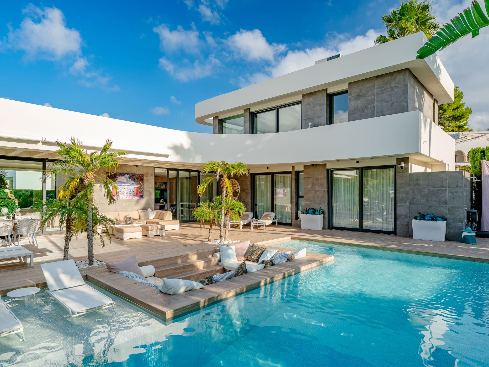 Casa Socarrada Jávea: Modern 3-Bedroom Villa with Private Pool and Mountain Views near Arenal Beach