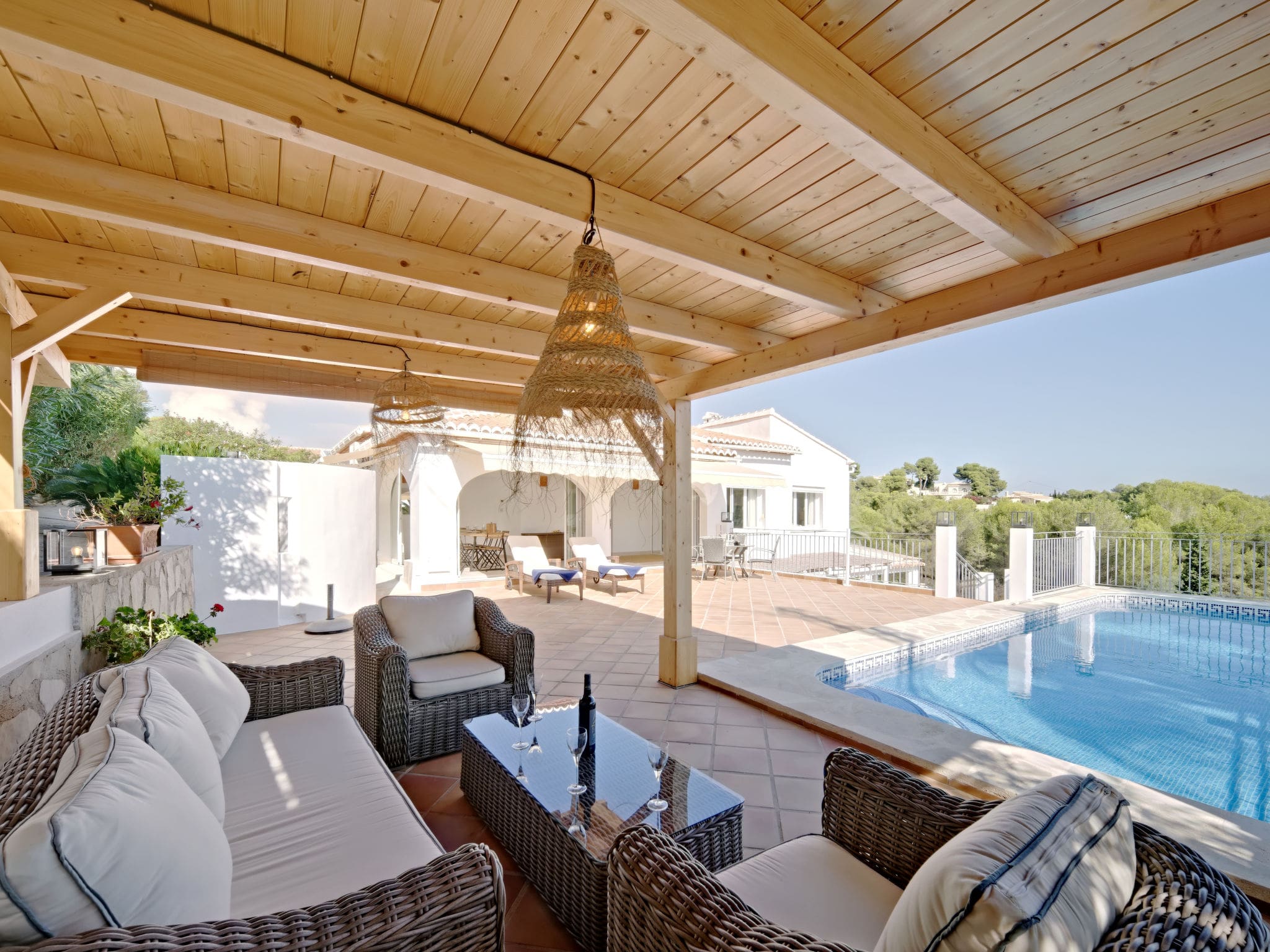 Casa Tossalets Jávea: Spacious 4-Bedroom Mediterranean Villa with Private Pool and Eco-Friendly Features