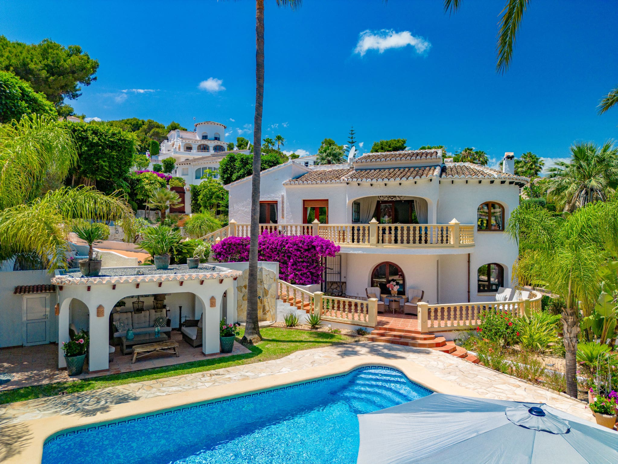 Casa Tossals Jávea: Stunning 4-Bedroom Mountain View Villa with Private Pool and Eco Features in Costa Blanca Spain