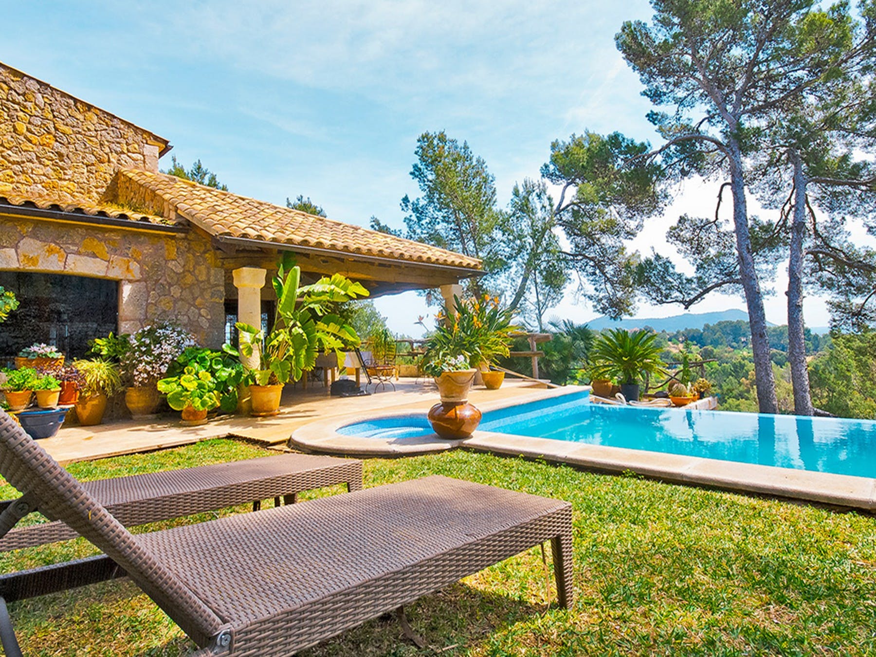 Casa Tramuntana Inca Inca 2: 3-Bedroom Apartment with Seaview and Pool, Inca Mallorca