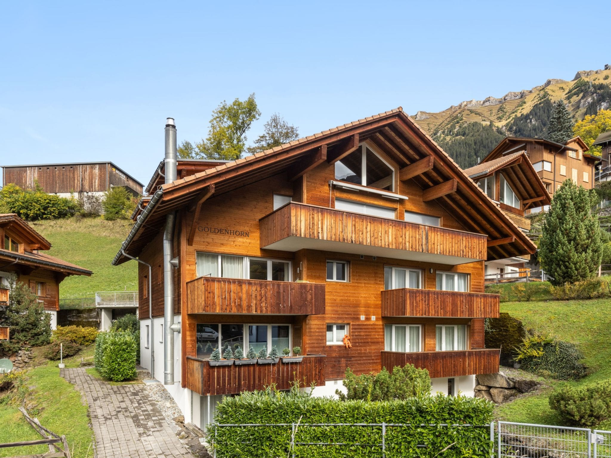 Chalet Acher Wengen: Luxury 2-Bedroom Mountain Chalet with Stunning Jungfrau Views in Swiss Alps