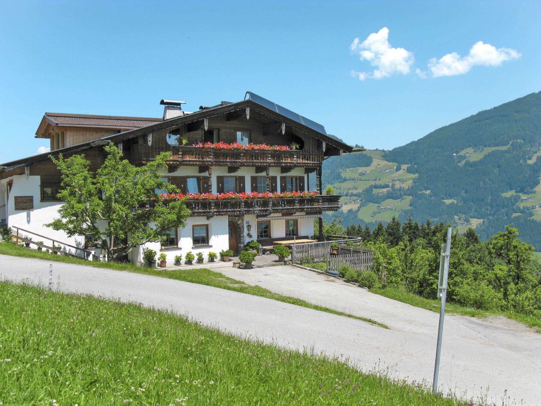 Chalet Alpenflora Fügen: Modern 4-Bedroom Alpine Retreat with Balconies and Mountain Access in Zillertal Valley Austria