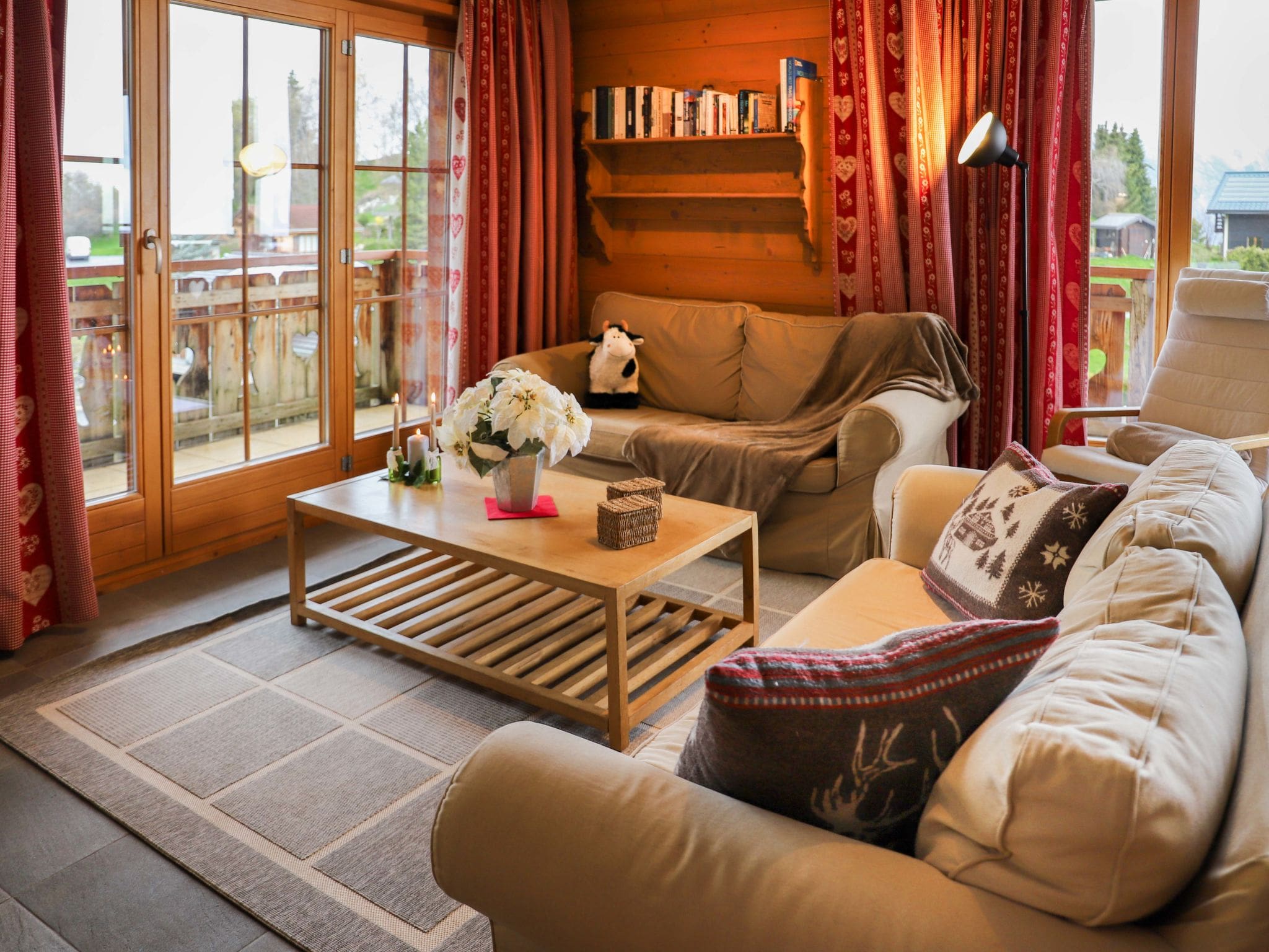 Chalet Aproz Nendaz: Contemporary 3-Bedroom Mountain Apartment with Stunning Alpine Views in Swiss Resort