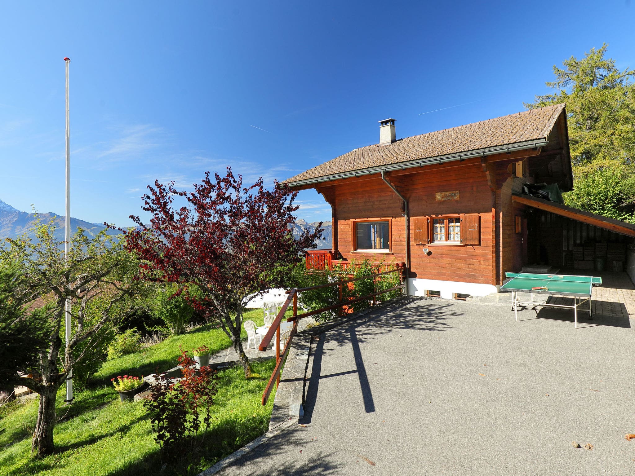 Chalet Barboleuse Gryon: Stunning 4-Bedroom Mountain Chalet with Panoramic Alpine Views in Swiss Resort Village
