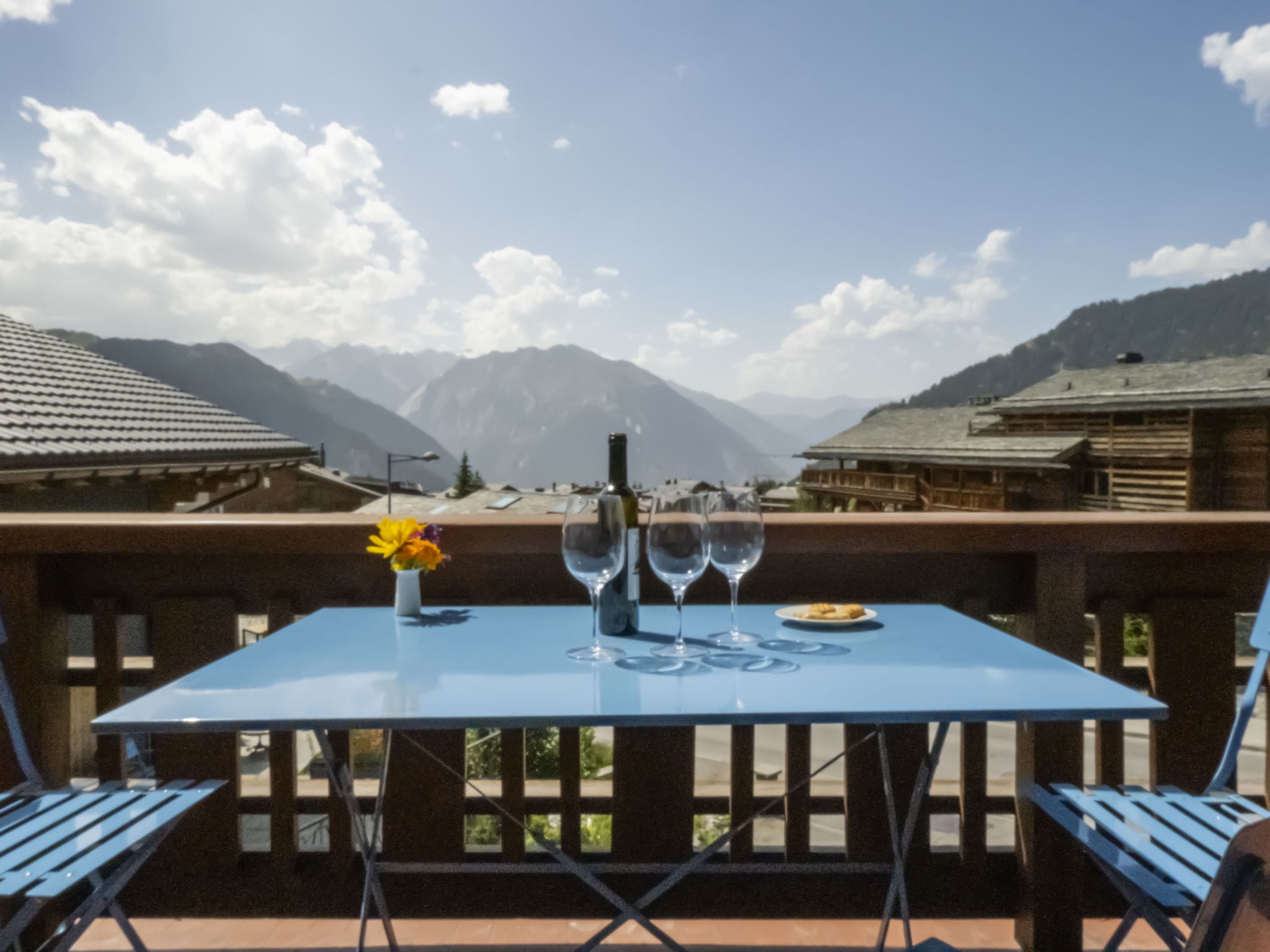 Chalet Catogne Verbier: Stylish 3-Bedroom Mountain Chalet with Fireplace and Alpine Views in Verbier Switzerland