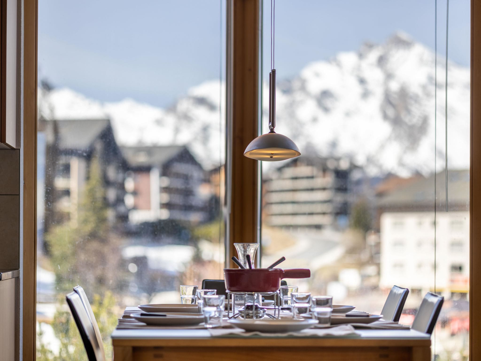 Chalet Combins Nendaz: Premium 3-Bedroom Mountain Apartment with Valley Views and Modern Amenities in Swiss Alps