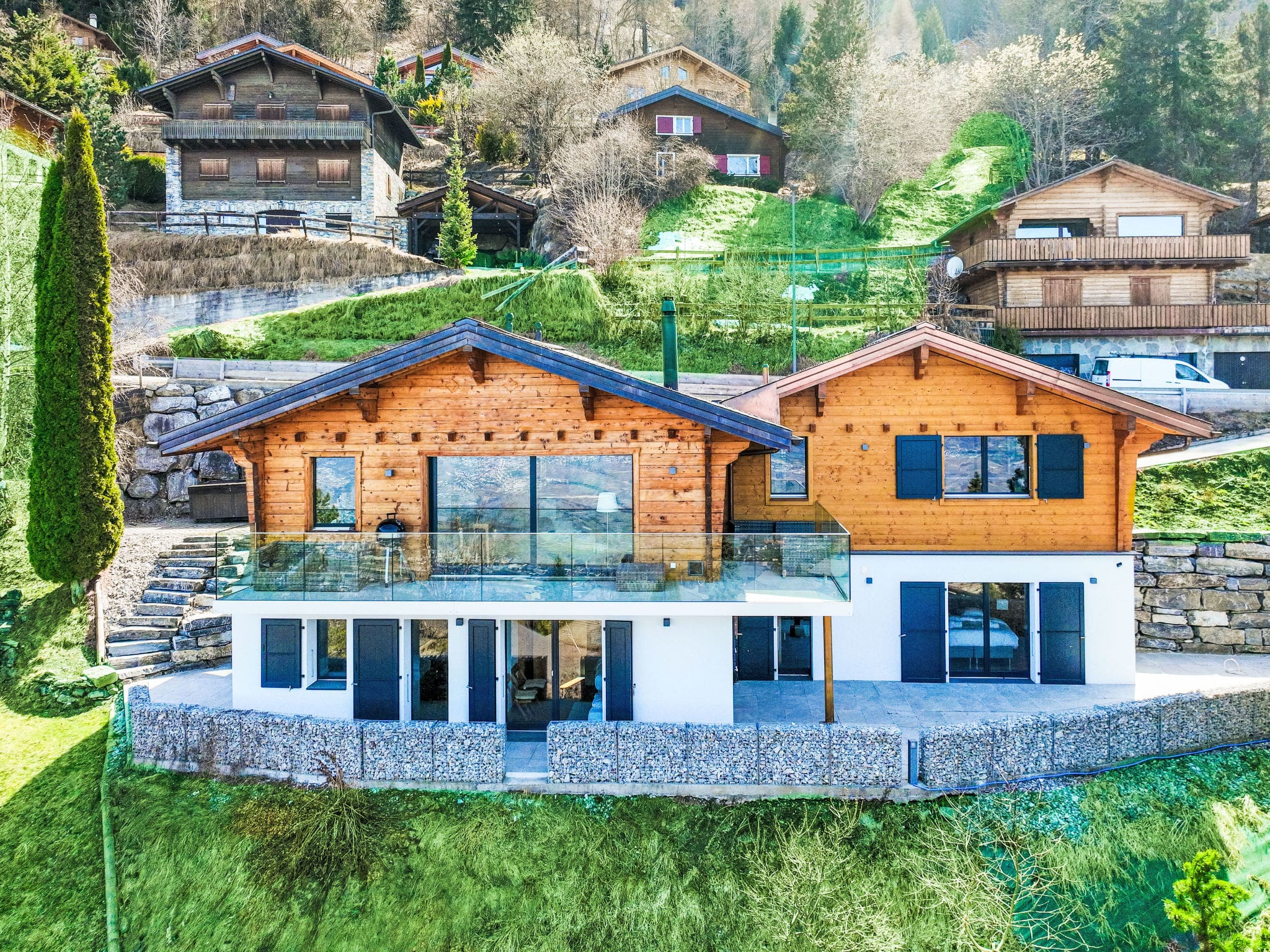 Chalet Crettaz Nendaz: Stunning 3-Bedroom Mountain Chalet with Panoramic Alpine Views and Modern Amenities in Swiss Alps