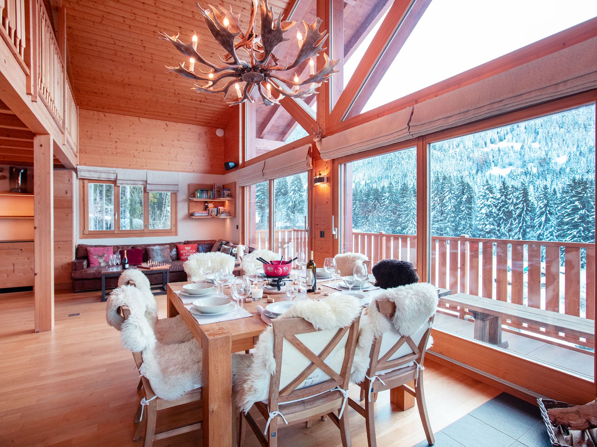 Chalet Diablerets Gryon: Modern 4-Bedroom Alpine Chalet with Mountain Views and Ski Access Near Villars Switzerland