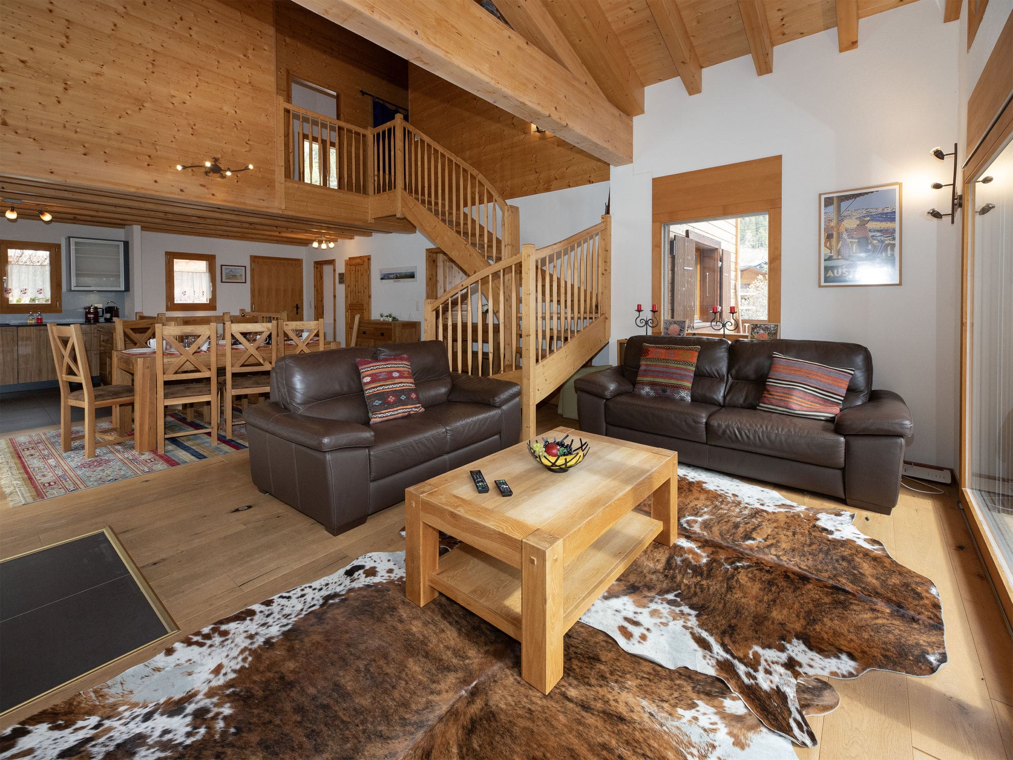 Chalet Dzeu Ovronnaz: Stunning 4-Bedroom Mountain Chalet with Panoramic Alpine Views and Spa Access in Swiss Alps