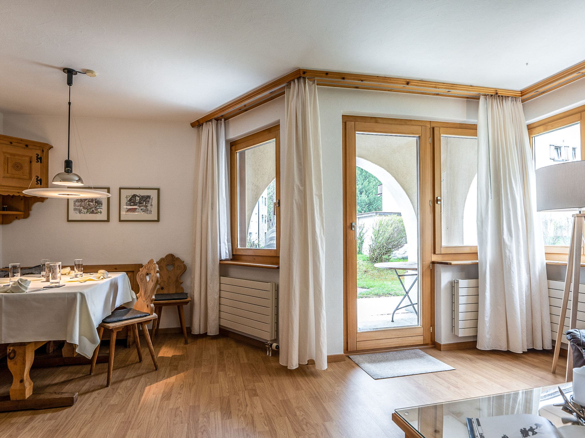 Chalet Engiadina Sils: Luxury 2-Bedroom Alpine Chalet with Mountain Access in Sils Maria Switzerland