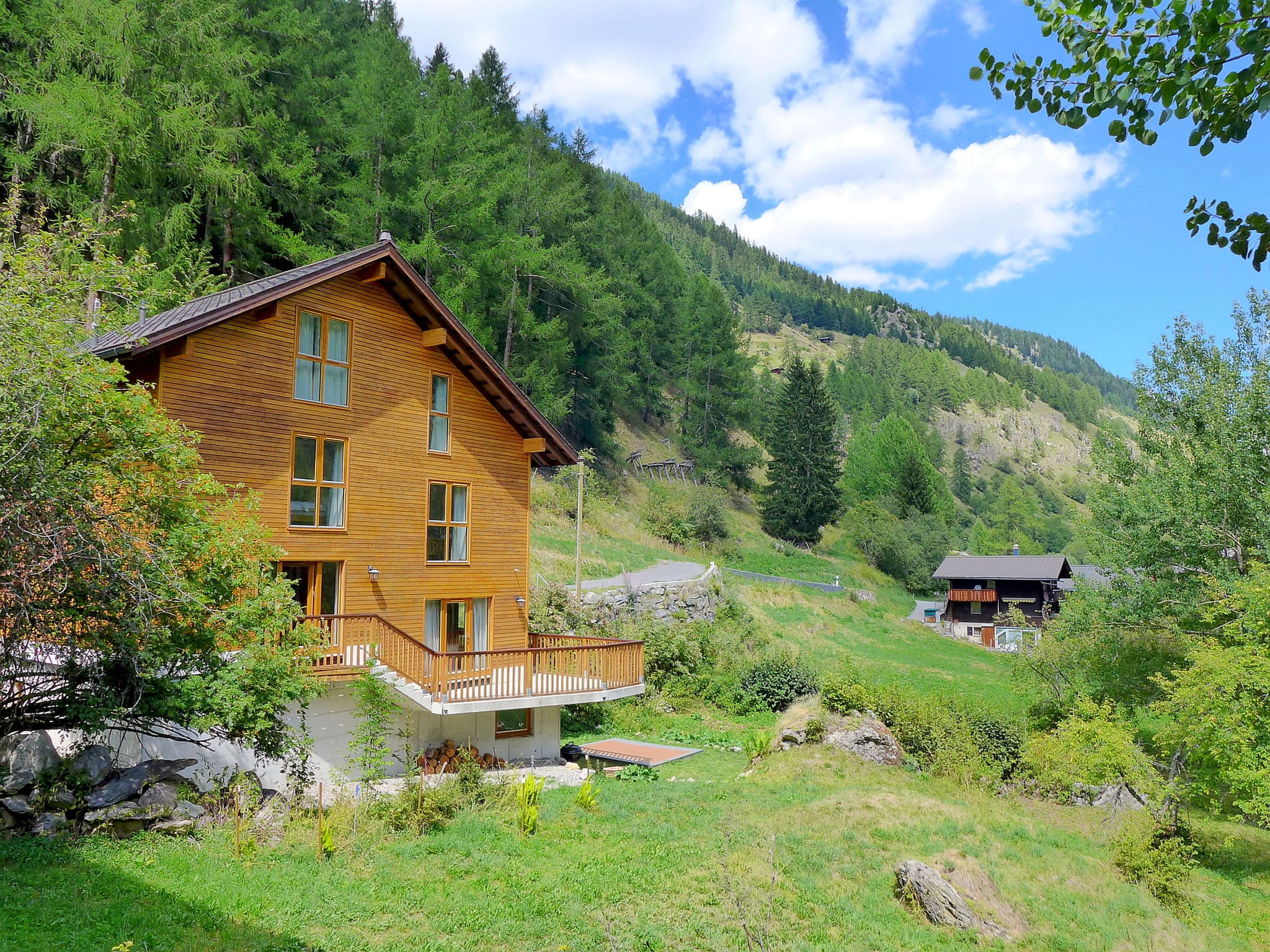 Chalet Fafleralp Blatten: Spectacular 5-Bedroom Mountain Chalet with Panoramic Alpine Views in Blatten Lotschen Valley Switzerland