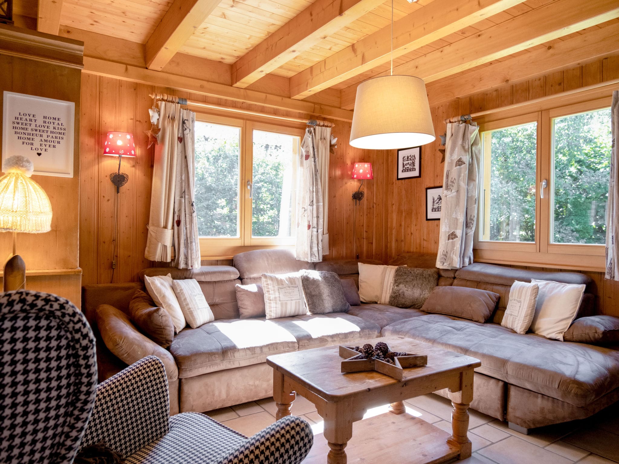 Chalet Ferret Champex: Modern 3-Bedroom Mountain Chalet with Fireplace Near Lake Champex Switzerland