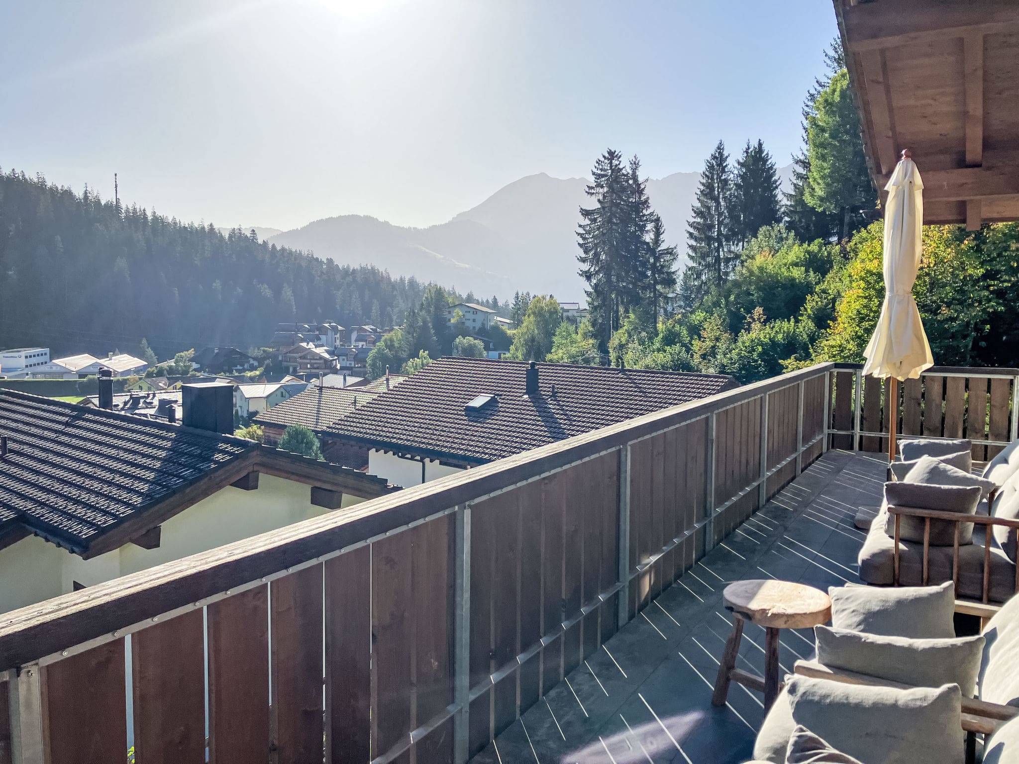Chalet Foehn Laax: Stunning Three-Bedroom Mountain Chalet with Sauna and Alpine Views in Swiss Alps