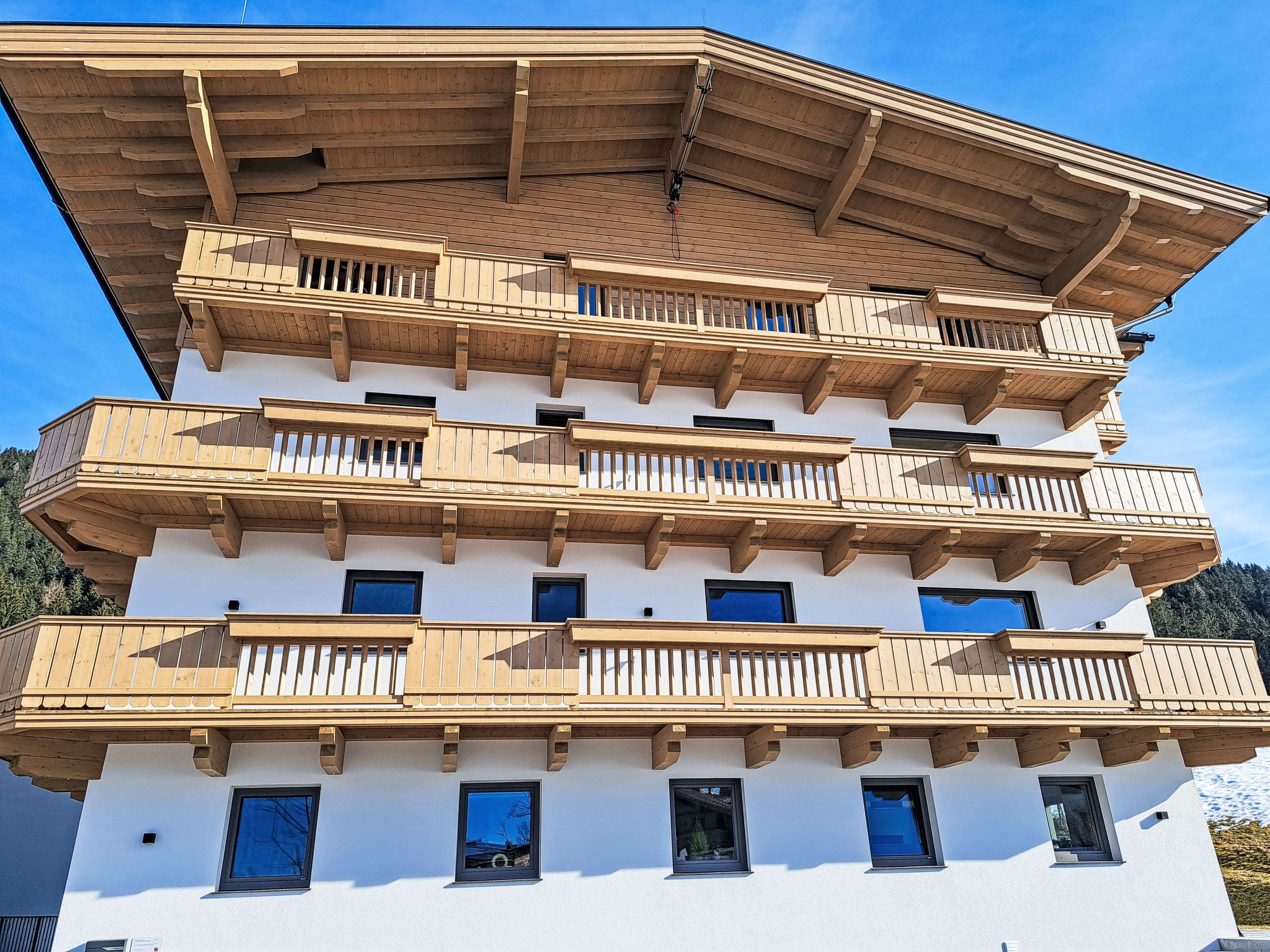 Chalet Foehn Wildschönau: Modern 3-Bedroom Alpine Apartment with Mountain Views and Ski Access in Austrian Tyrol