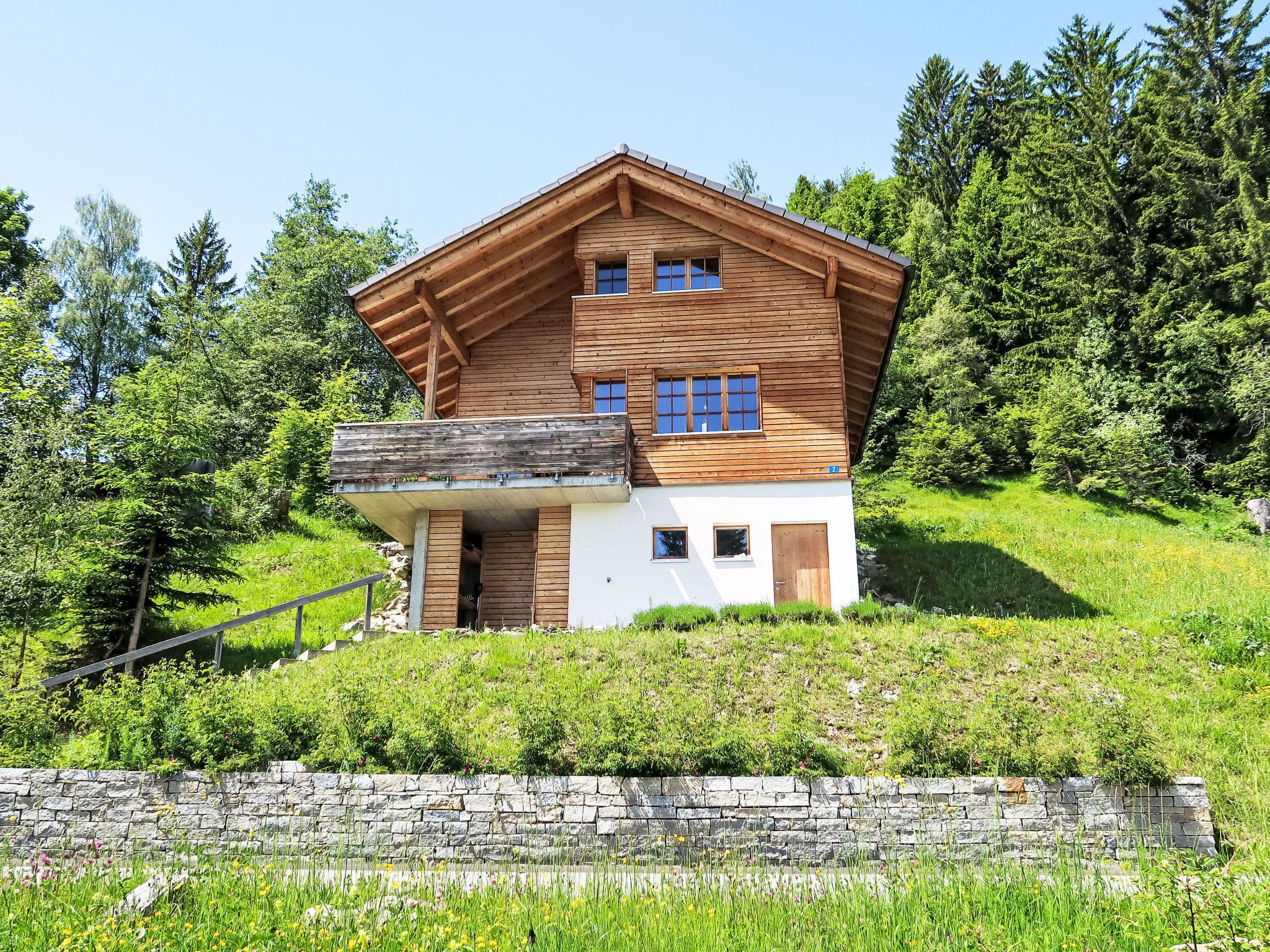 Chalet Fohn Furna: Luxury 2-Bedroom Alpine Chalet with Stunning Mountain Views and Ski Access in Switzerland