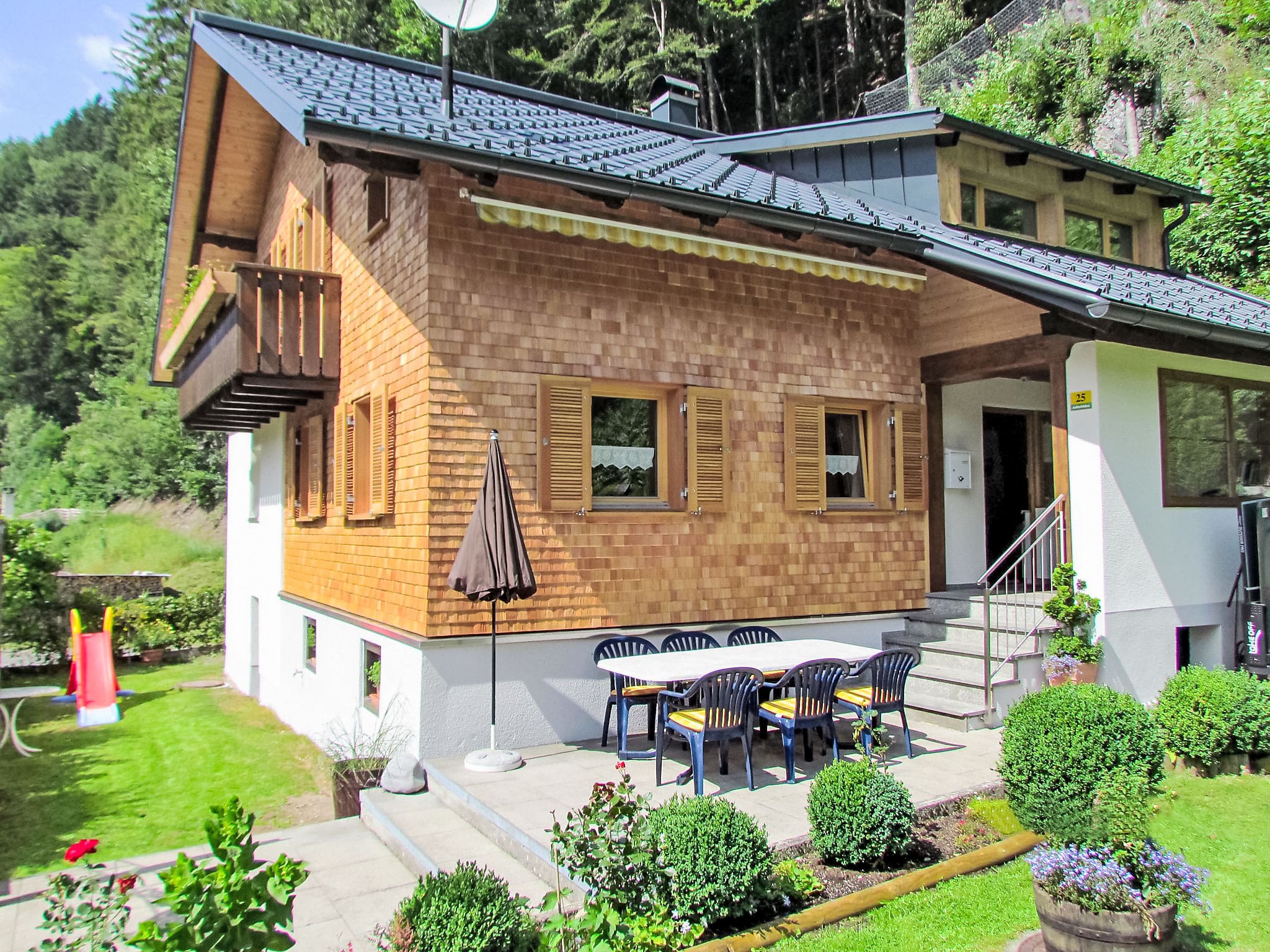 Chalet Föhn Sankt Anton: Luxury Four-Bedroom Alpine Chalet with Mountain Views and Ski Access in Austrian Montafon Valley