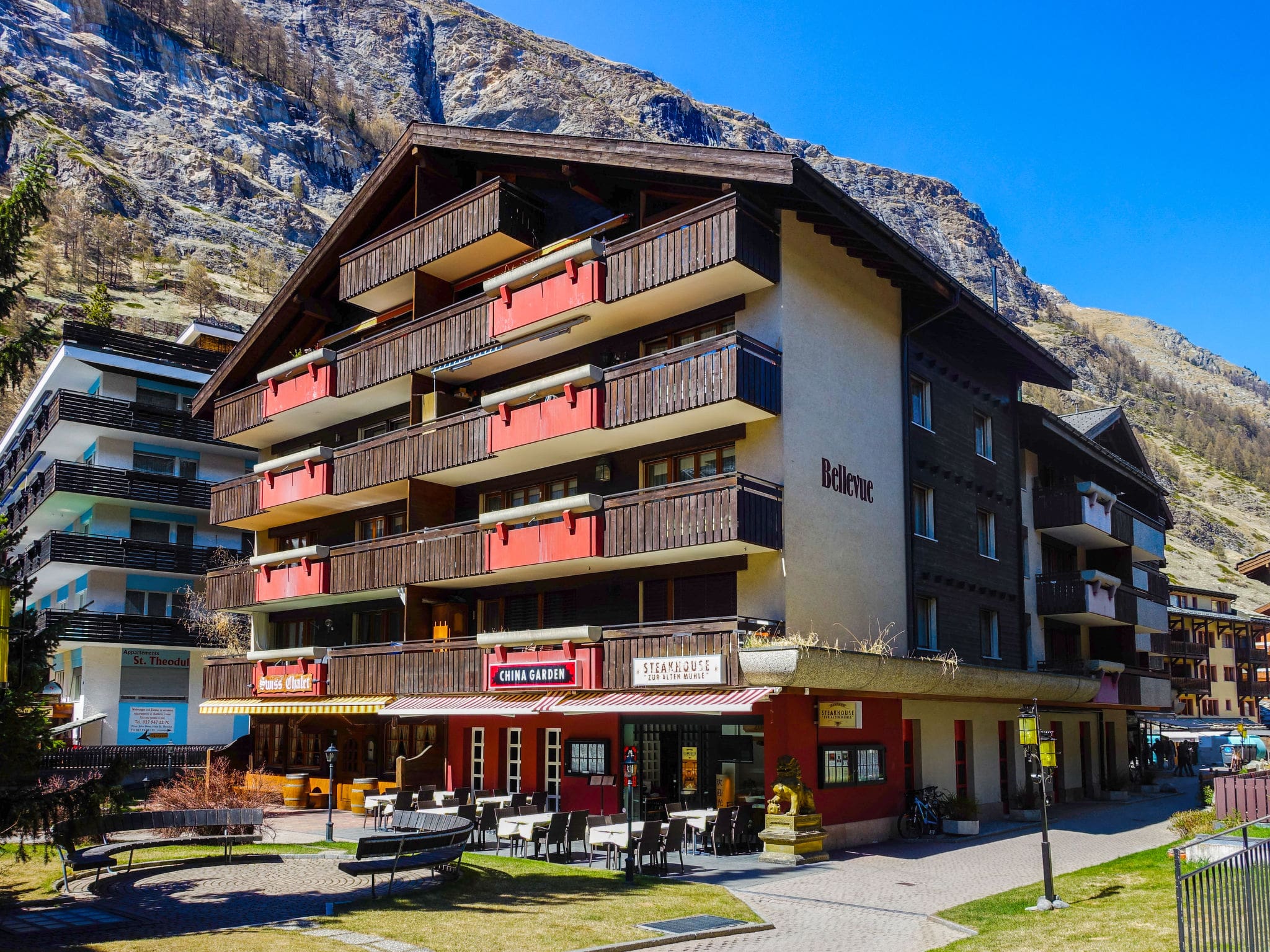Chalet Gornergrat Zermatt: Stylish 1-Bedroom Apartment with Mountain Views in Central Zermatt Switzerland