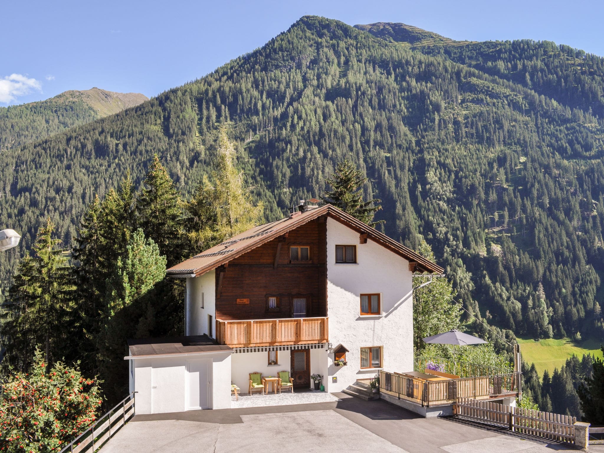 Chalet Grubegg Kappl: Spacious 5-Bedroom Alpine Chalet with Panoramic Valley Views in Kappl Austria