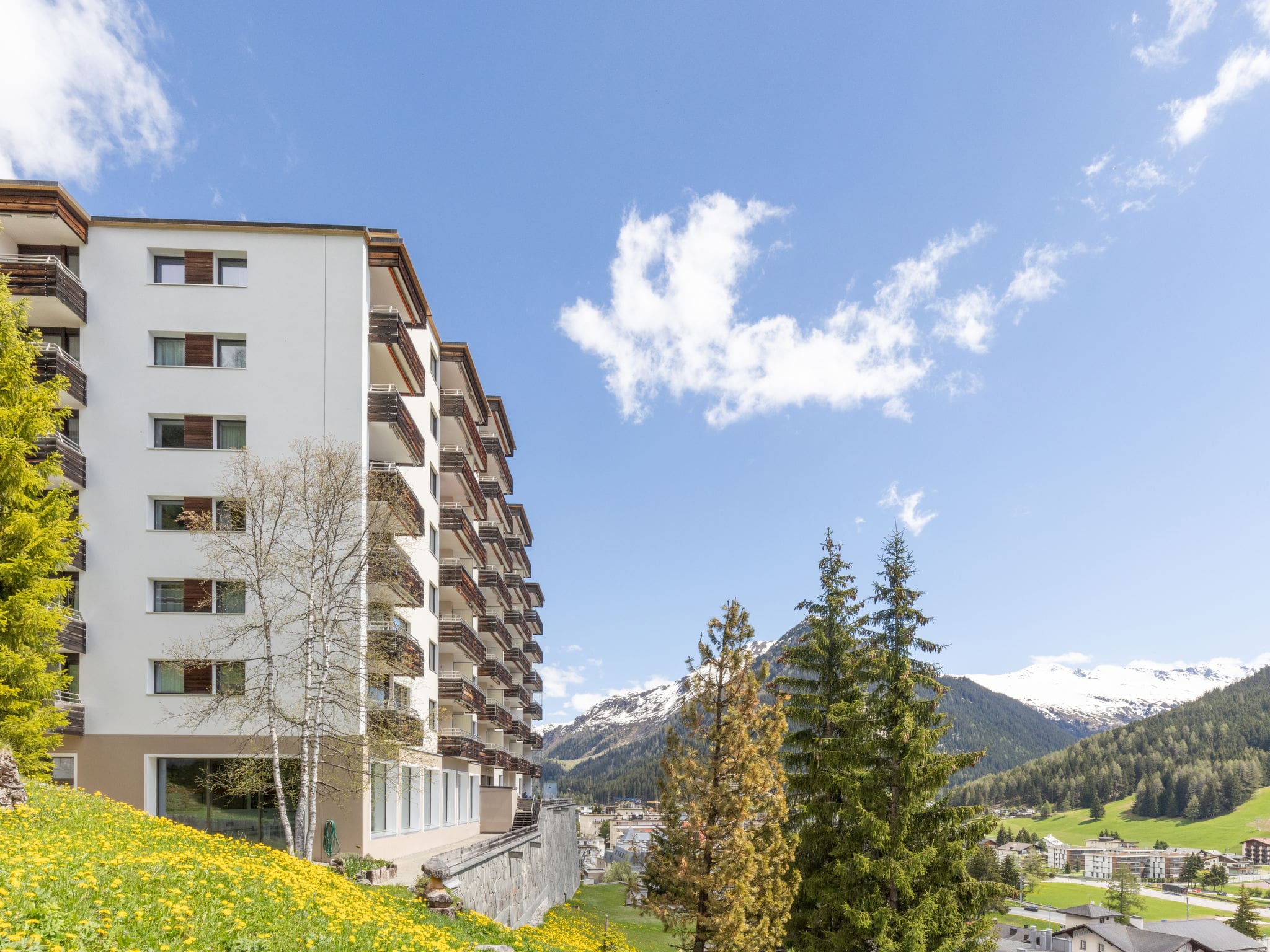 Chalet Guardaval Davos: Premium 1-Bedroom Mountain Apartment with Stunning Alpine Views and Ski Access in Switzerland