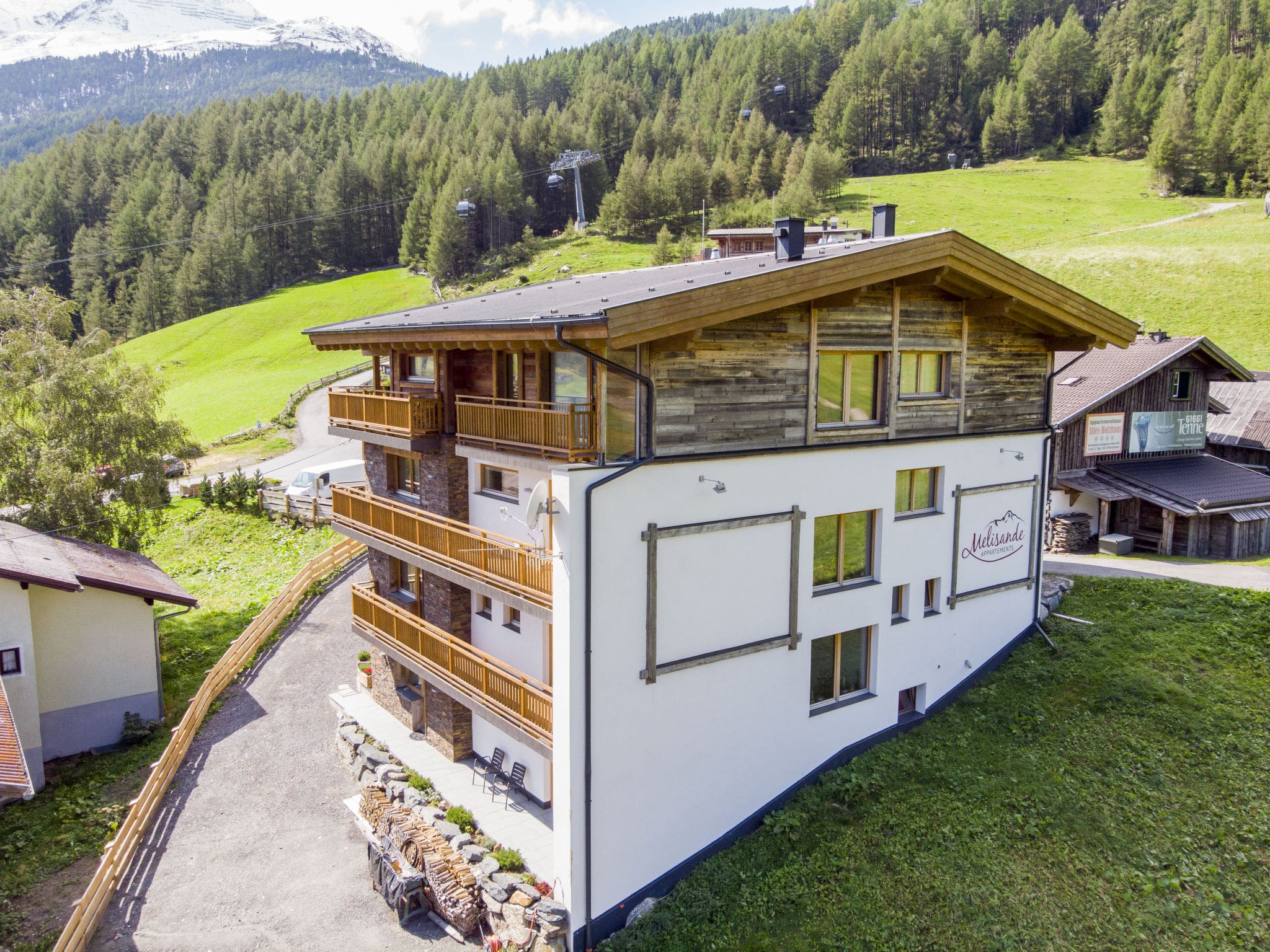 Chalet Hochgurgl Sölden: Modern 1-Bedroom Alpine Apartment with Sauna and Direct Ski Access in Austria