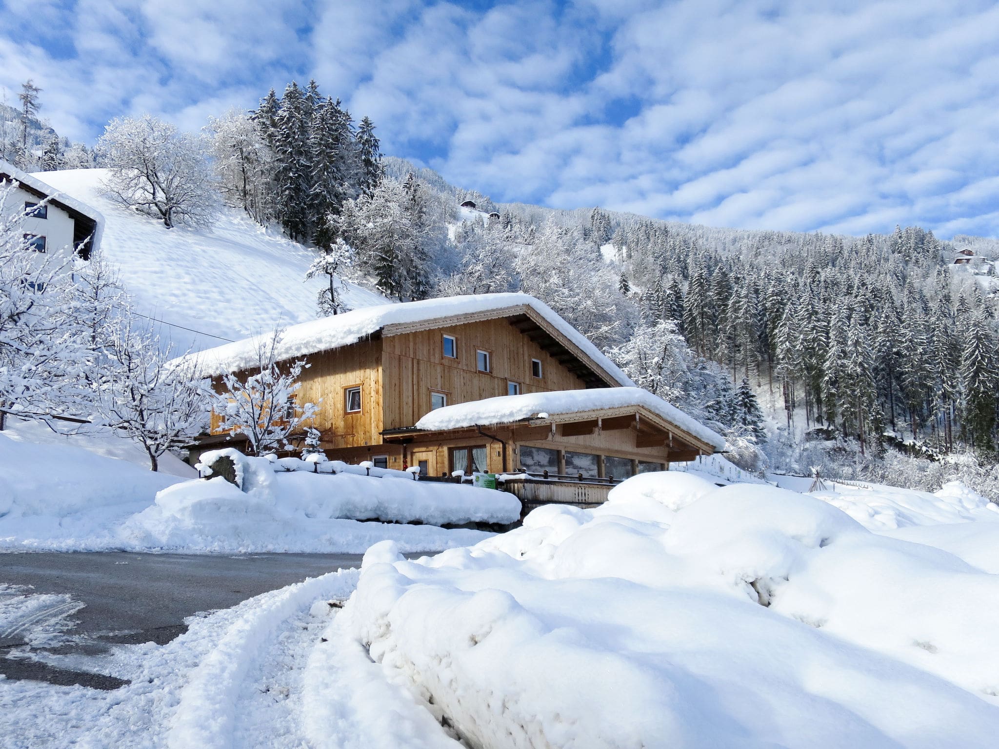 Chalet Laimach Mayrhofen: Magnificent 10-Bedroom Alpine Chalet with Panoramic Mountain Views for 20 Guests in Austria