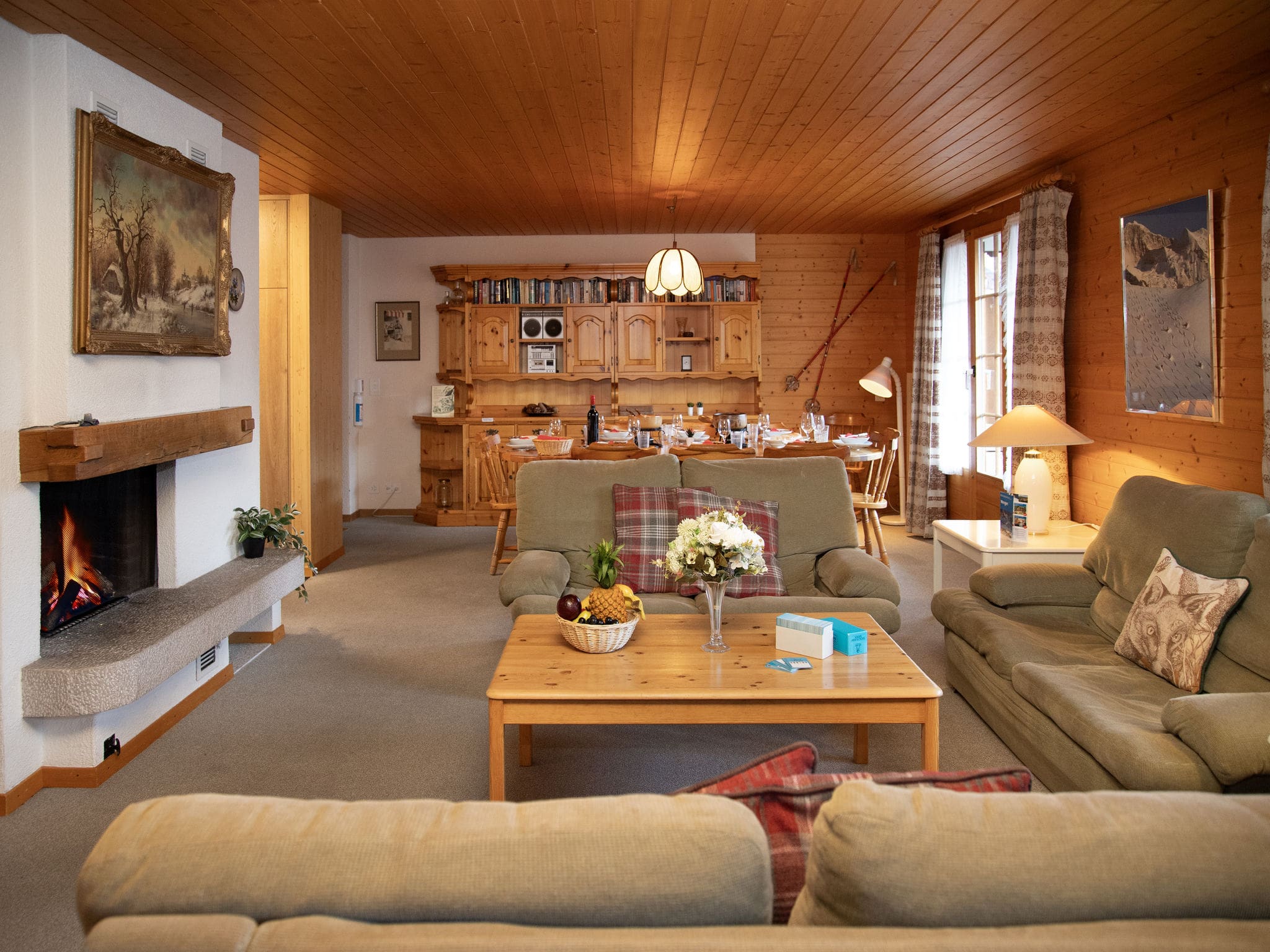 Chalet Mönch Wengen: Premium 3-Bedroom Mountain Apartment with Stunning Jungfrau Views and Prime Ski Access