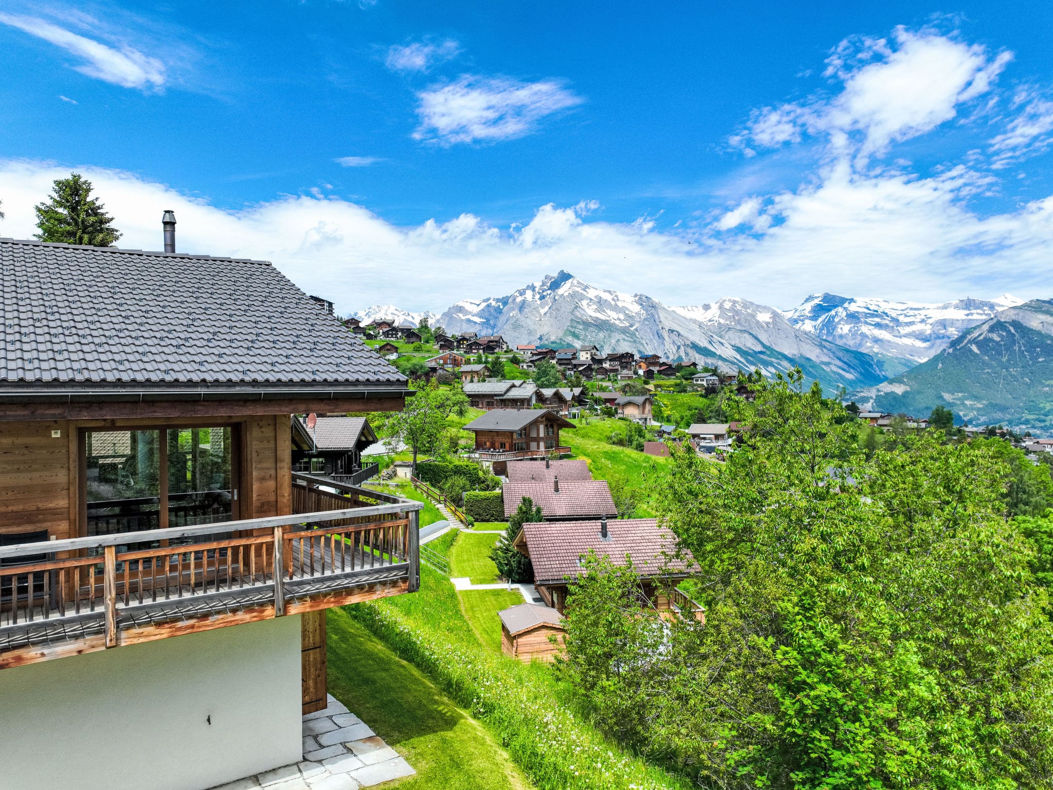 Chalet Pleureur Nendaz: Beautiful 3-Bedroom Alpine Chalet with Sauna and Mountain Views in Swiss Valais