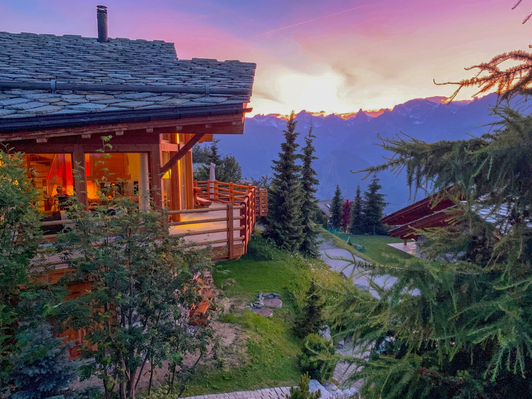 Chalet Rairettes Nendaz: Luxury 4-Bedroom Mountain Chalet with Sauna and Valley Views in Swiss Alps