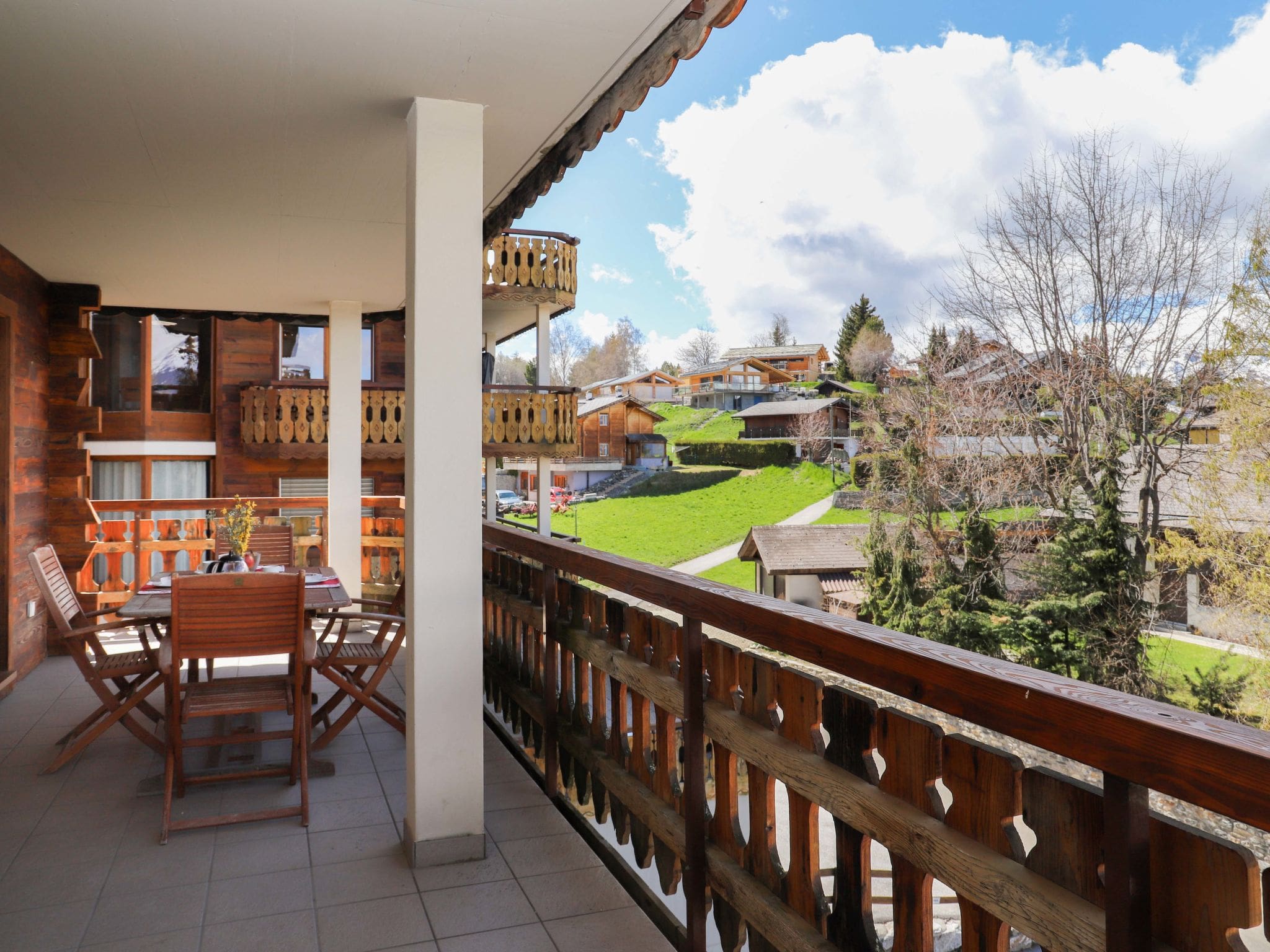 Chalet Rechy Nendaz: Modern 3-Bedroom Mountain Chalet with Stunning Alpine Views and Premium Amenities in Swiss Alps