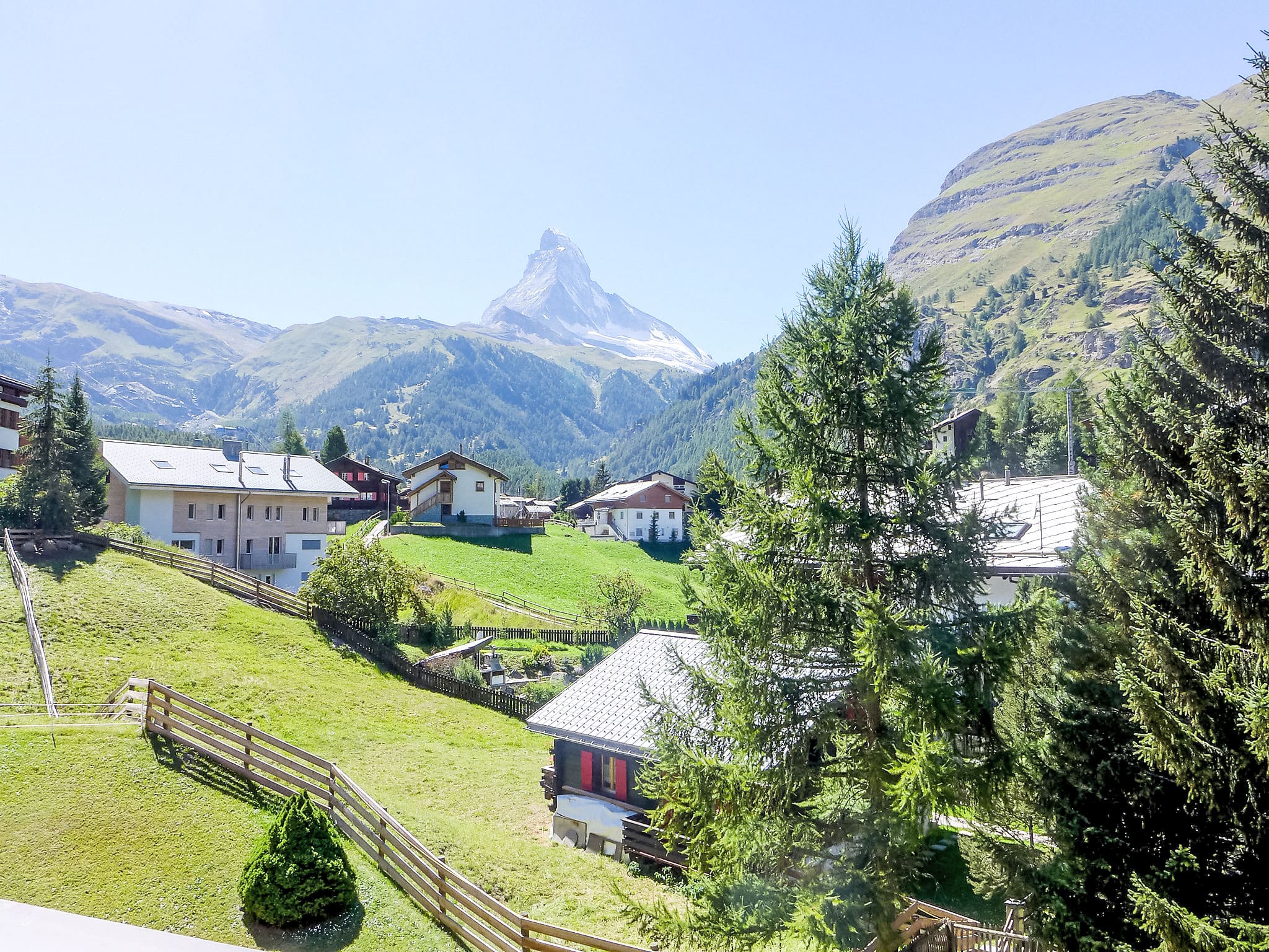 Chalet Schwarzsee Zermatt: Elegant 2-Bedroom Alpine Apartment with Stunning Matterhorn Views in Switzerland