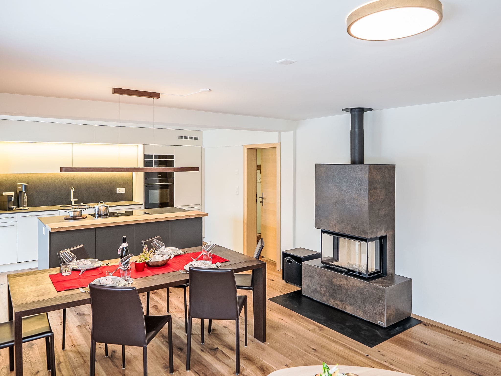 Chalet Sesvenna Samedan: Luxury 2-Bedroom Alpine Retreat with Mountain Views and Ski Access in Swiss Engadin Valley