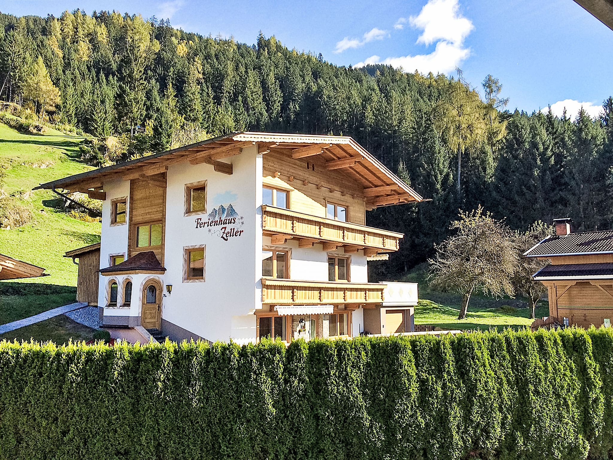 Chalet Stummerberg Kaltenbach: Spacious 7-Bedroom Alpine Retreat with Mountain Views and Ski Access in Austrian Tyrol