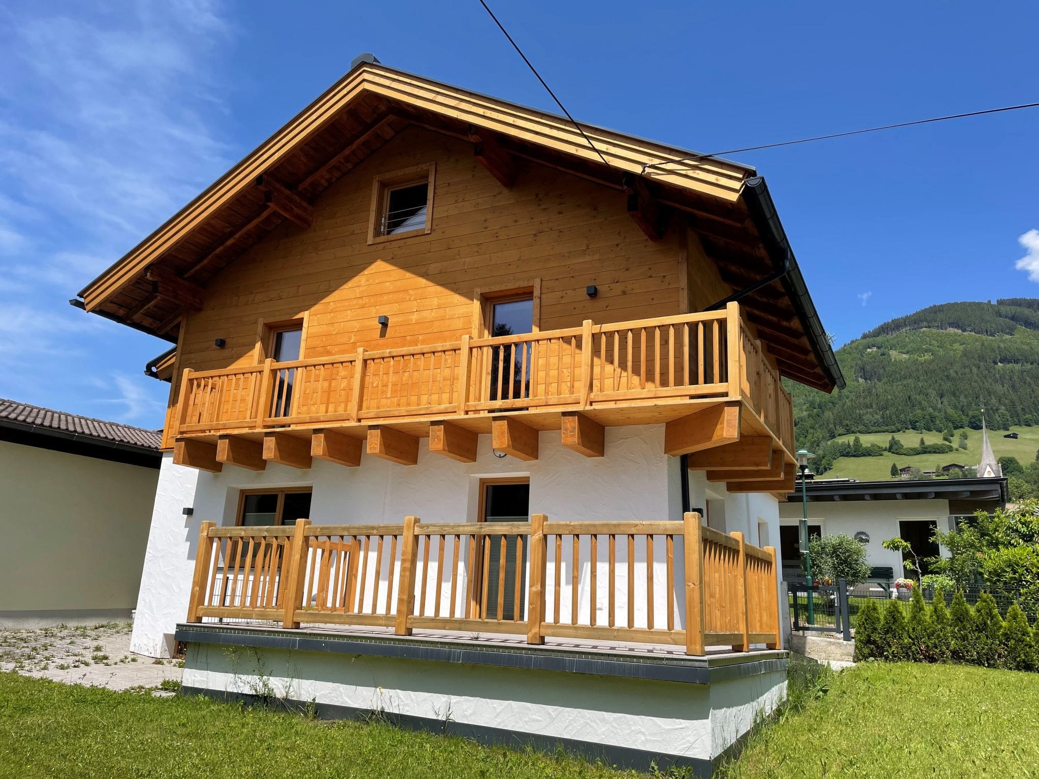 Chalet Tauernbach Kaprun: Modern 3-Bedroom Alpine Chalet with Mountain Access in Piesendorf Near Kaprun Ski Resort