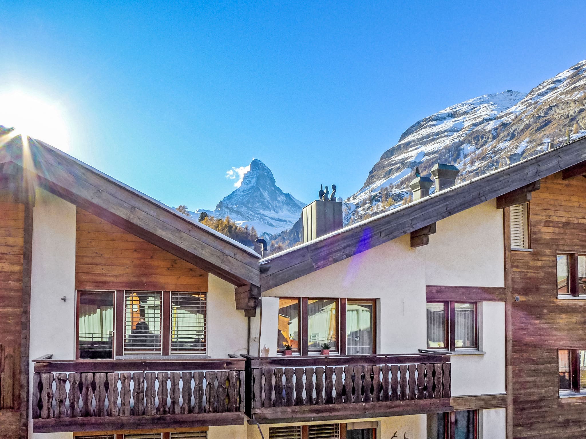 Chalet Triftalp Zermatt: Luxury 3-Bedroom Chalet with Spa Facilities and Matterhorn Views in Swiss Alps