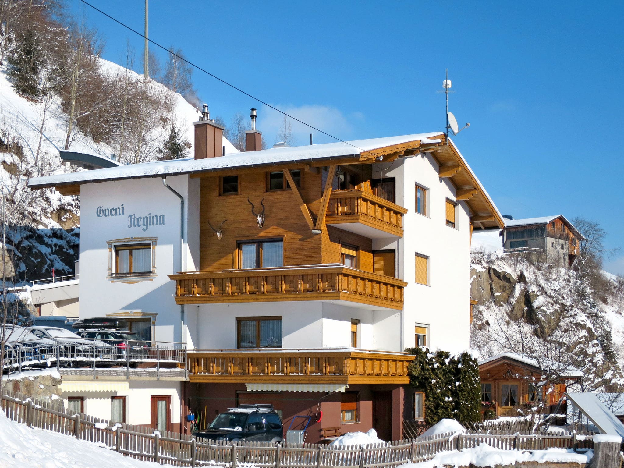Chalet Vergalden Kappl: Rustic 4-Bedroom Mountain Chalet with Stunning Alpine Views and Ski Access in Austrian Tyrol