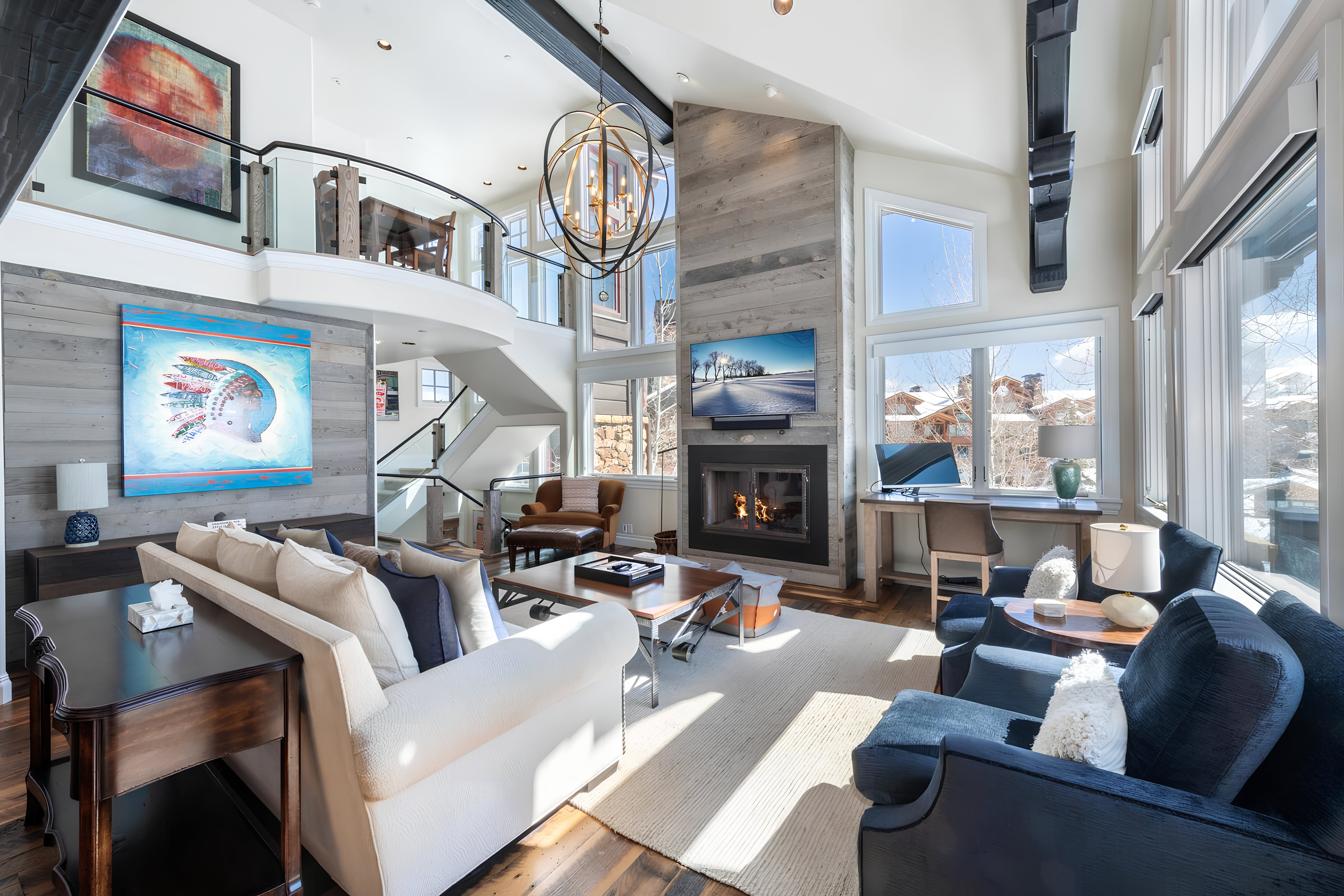 Chalet Wasatch ParkCity Park City 4: 5-Bedroom Luxury Townhouse with Hot Tub, Park City