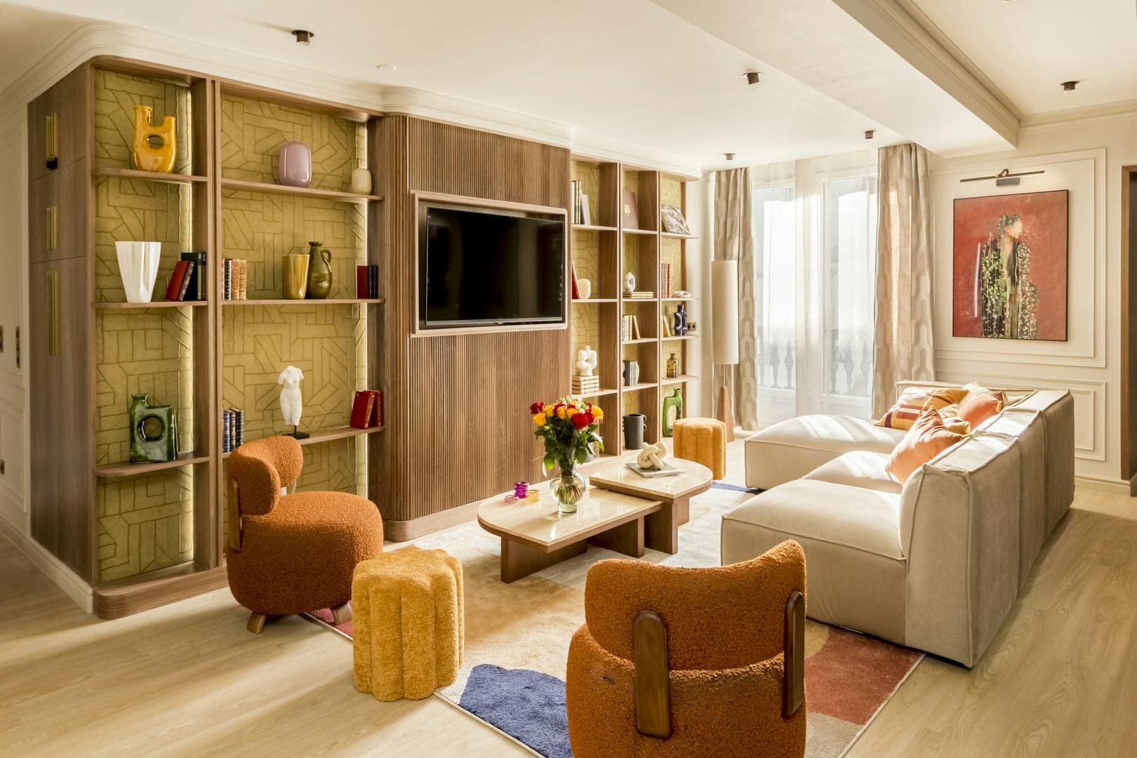 Château Archives Marais: Elegant 6-Bedroom Luxury Apartment with En-Suite Bathrooms, Le Marais