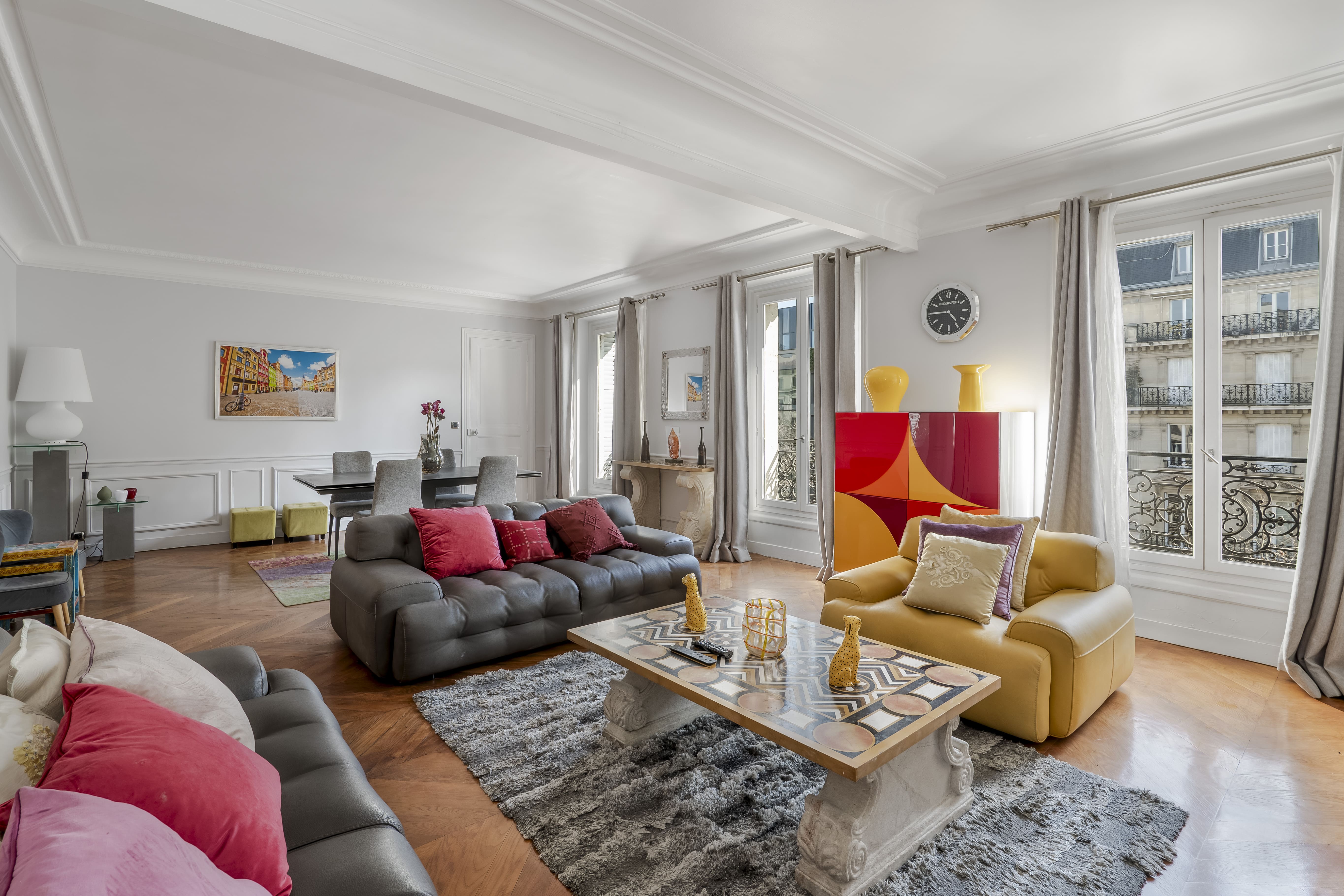 Château Auteuil Paris Arc de Triomphe – Champs-Élysées 3: Elegant 4-Bedroom Apartment for Families and Groups, Arc de Triomphe