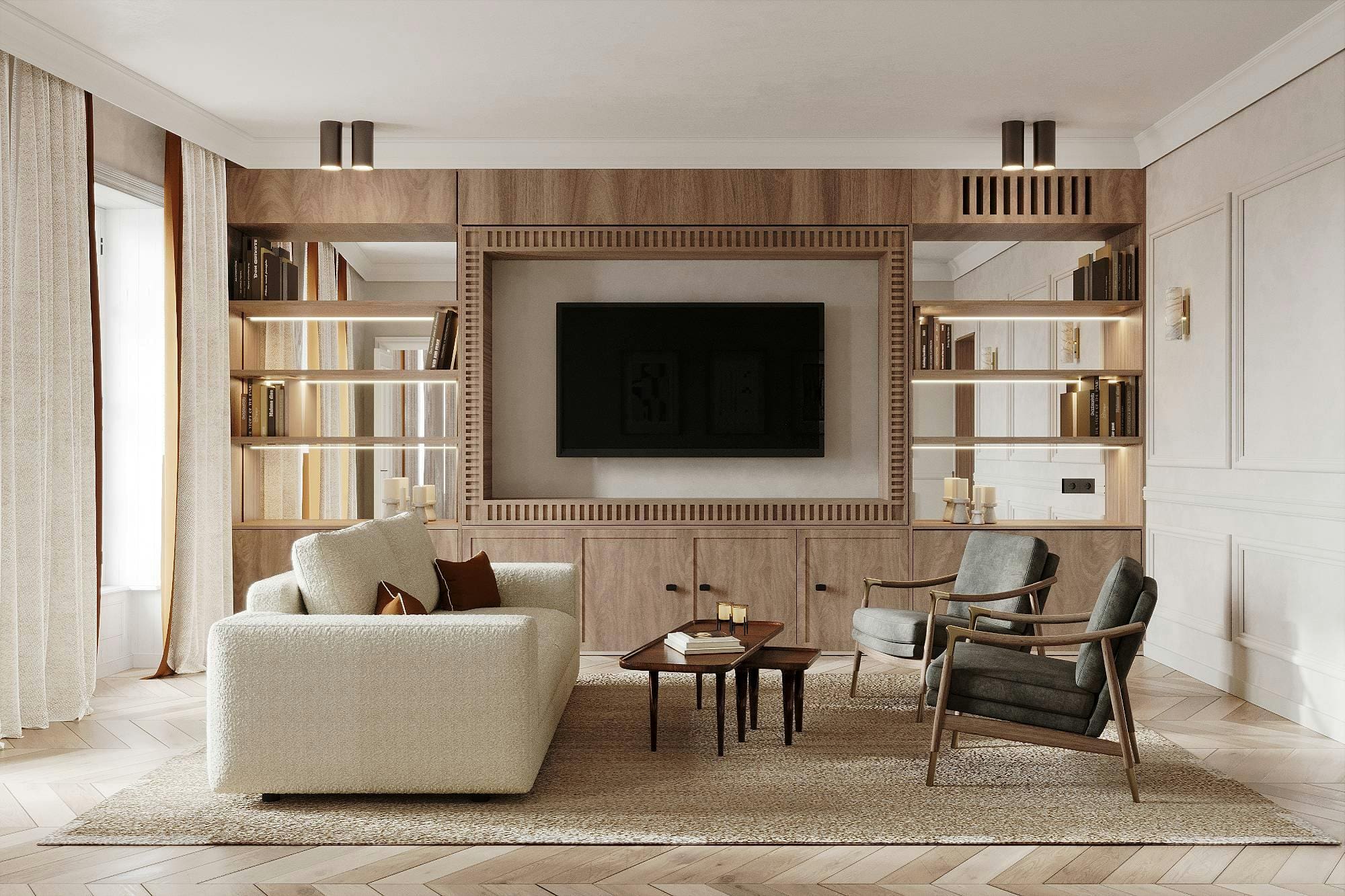 Château Célestin Opéra: Chic 2-Bedroom Apartment with Air-Con, Opéra – Madeleine – Grands Magasins